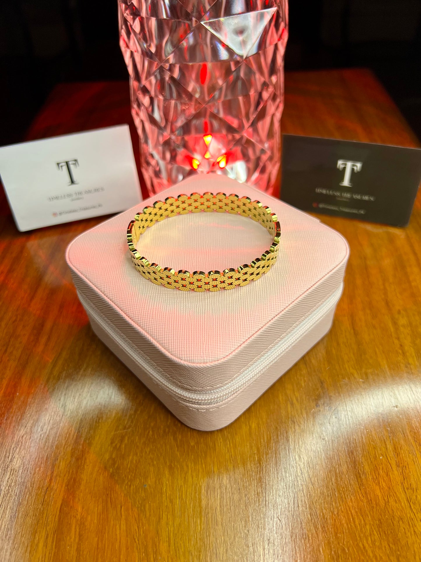 Premium Quality Stainless Steel 18k Link Handcuff