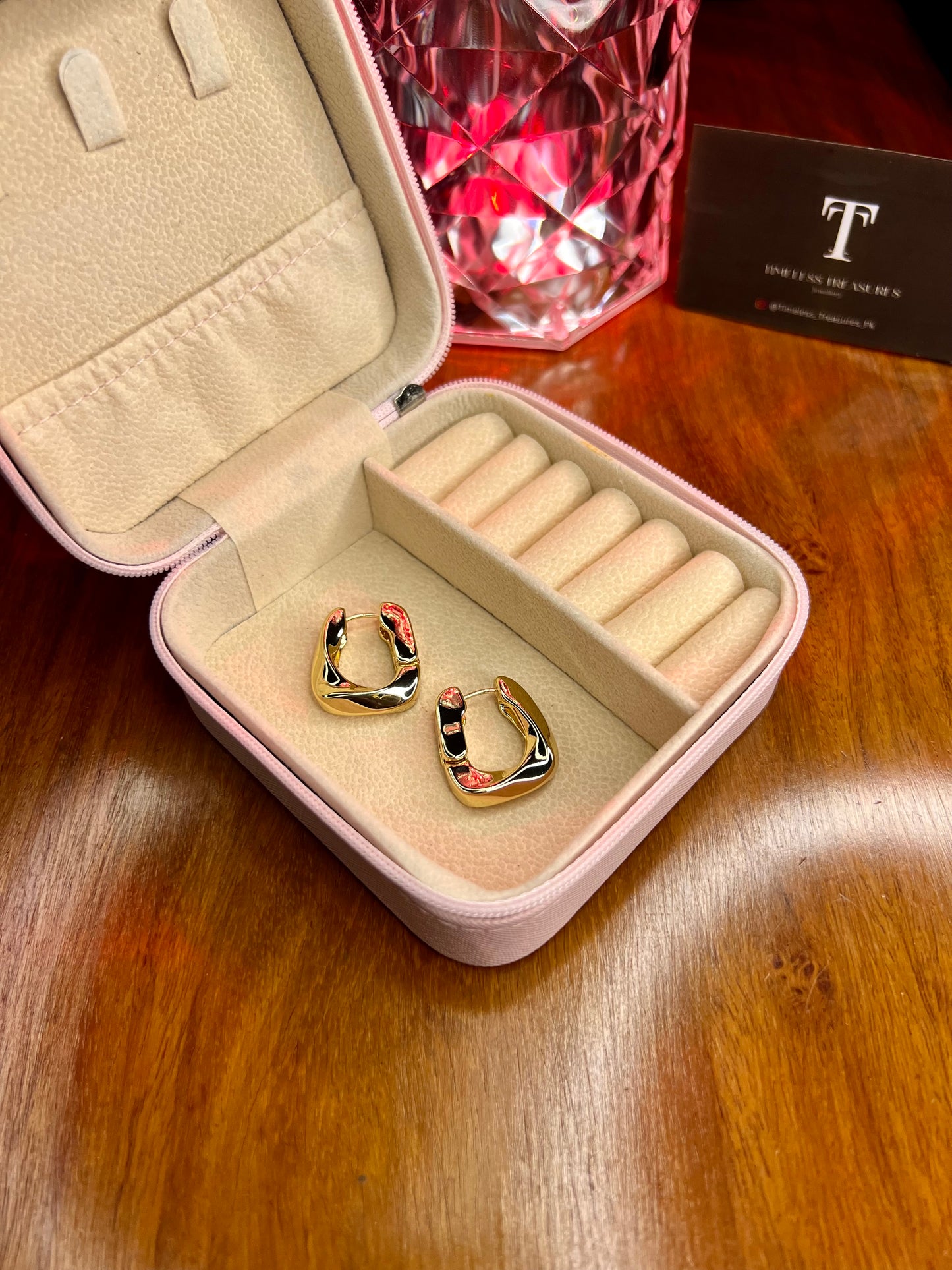 Premium Quality Gold Solid Havana Hoops