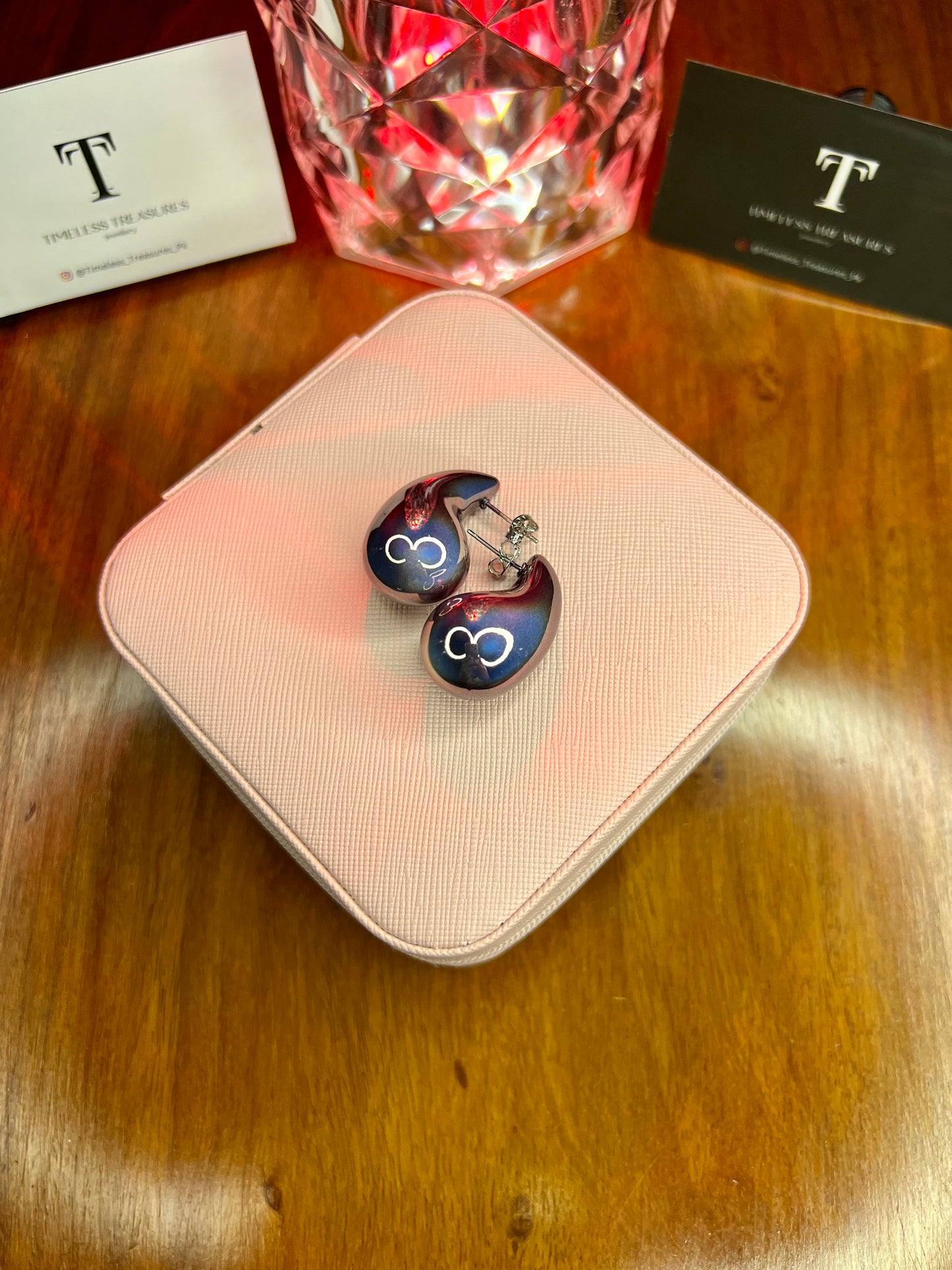 Premium Quality Stainless Steel 18k Drop Enamel EarStuds
