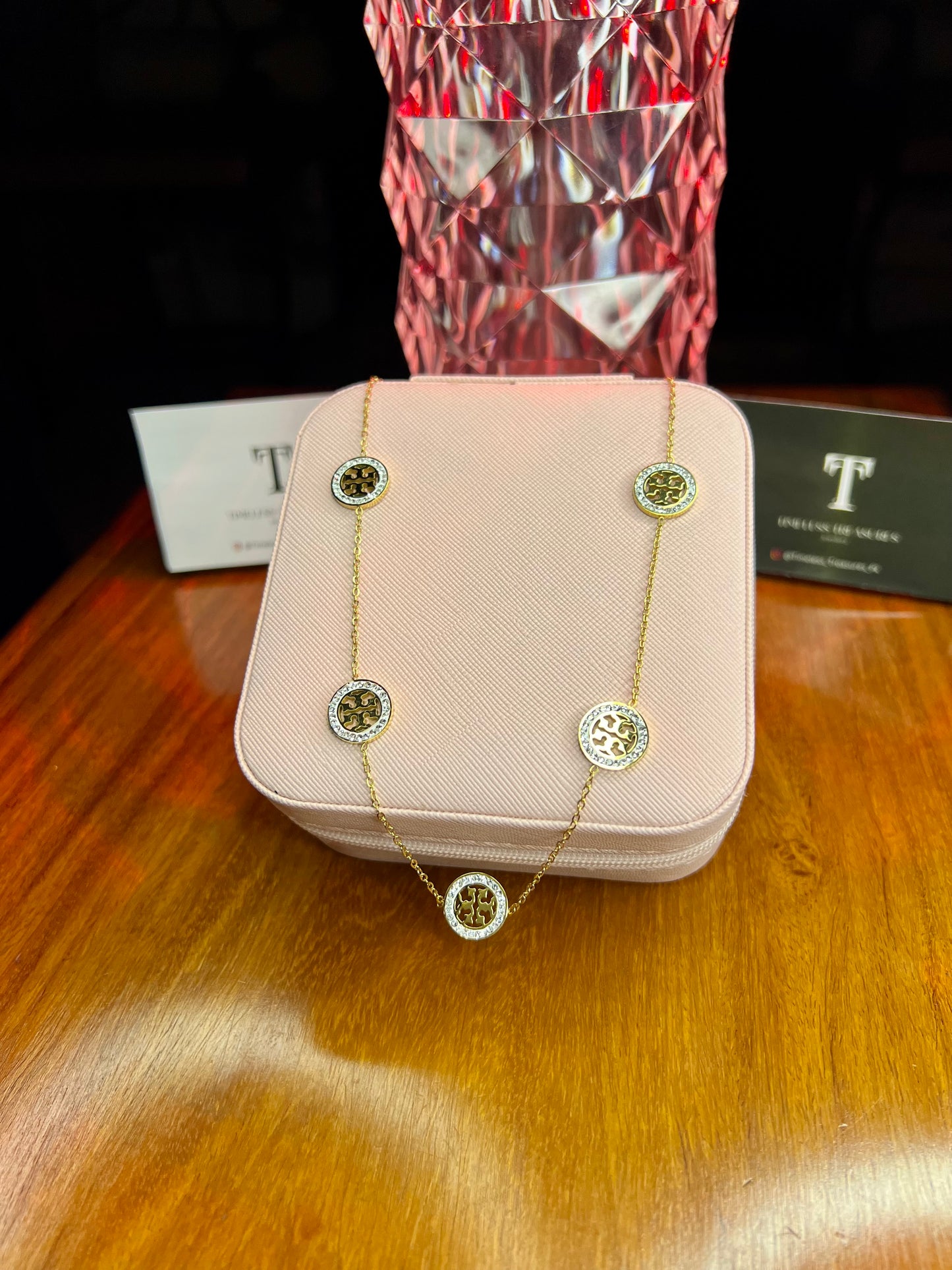 Premium Quality Stainless Steel 18k Tory 5 Motifs