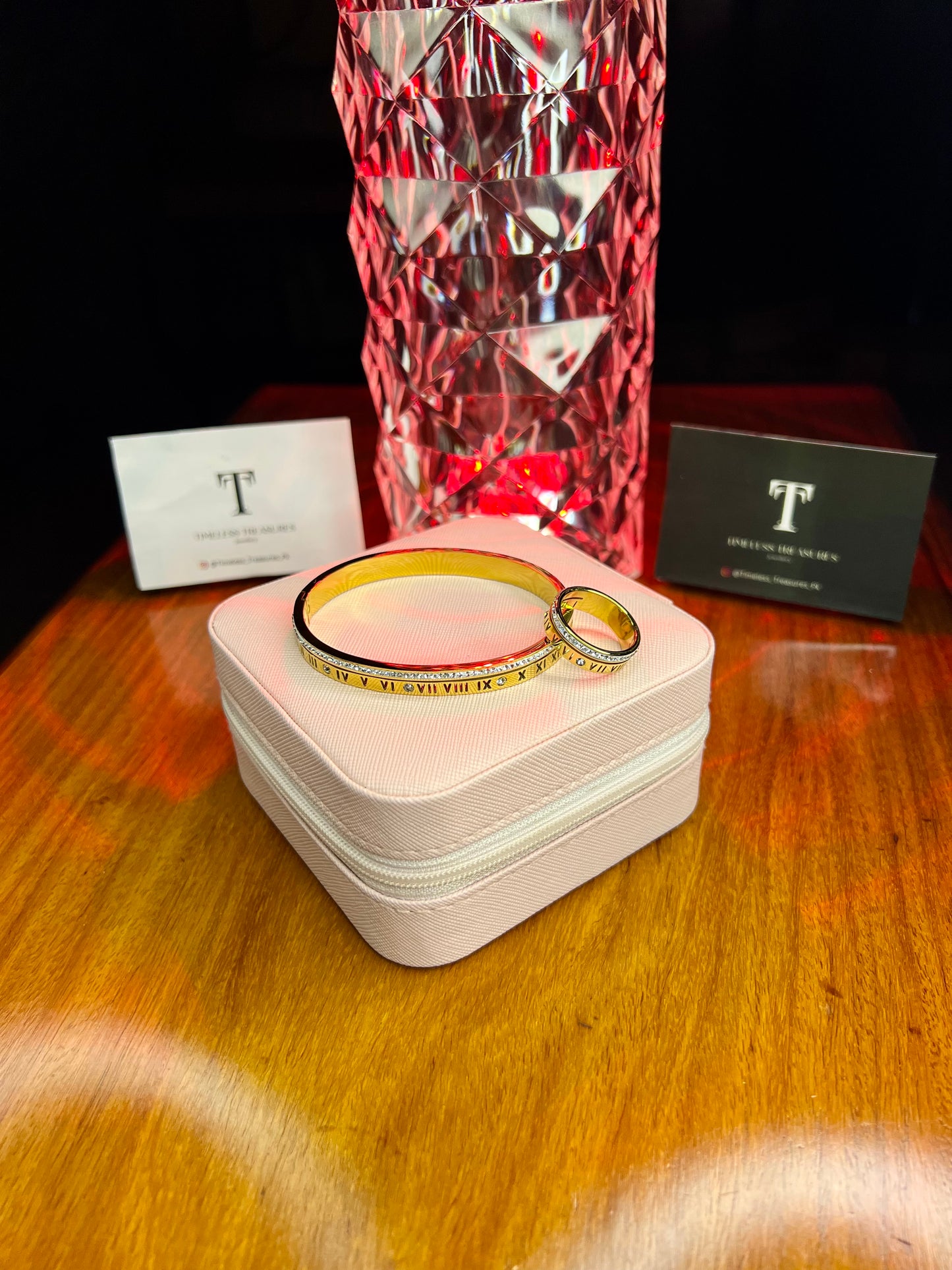 Premium Quality Stainless Steel 18k Imperial Roman Set