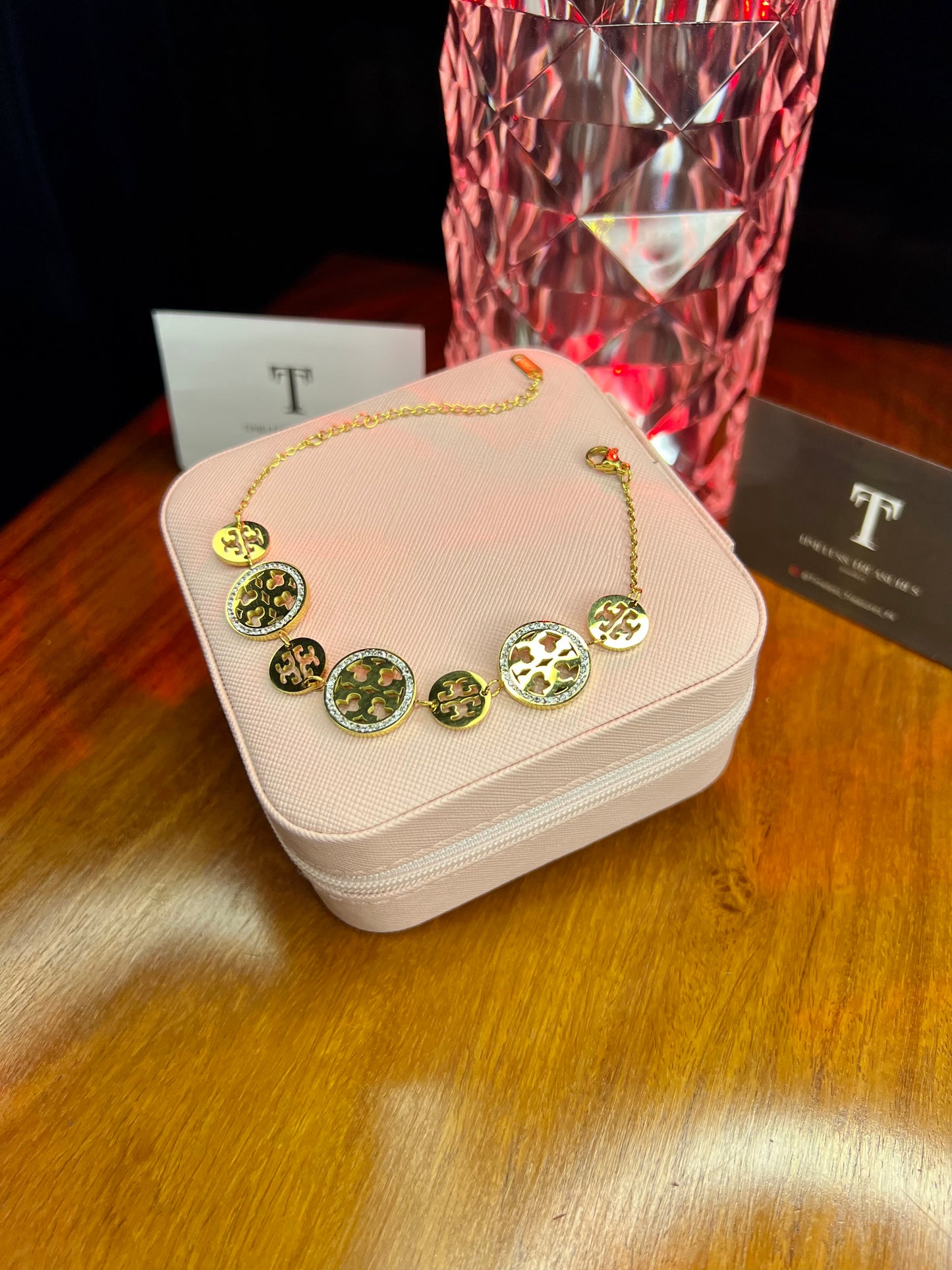 Premium Quality Stainless Steel 18k Tory Luxury Bracelet