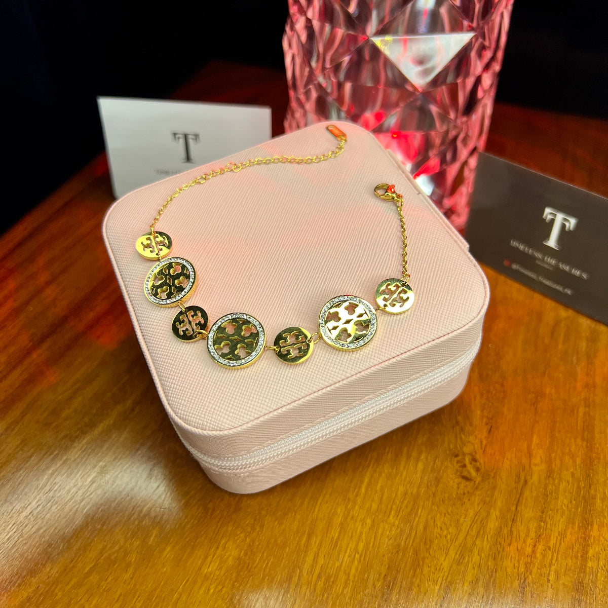 Premium Quality Stainless Steel 18k Tory Luxury Bracelet