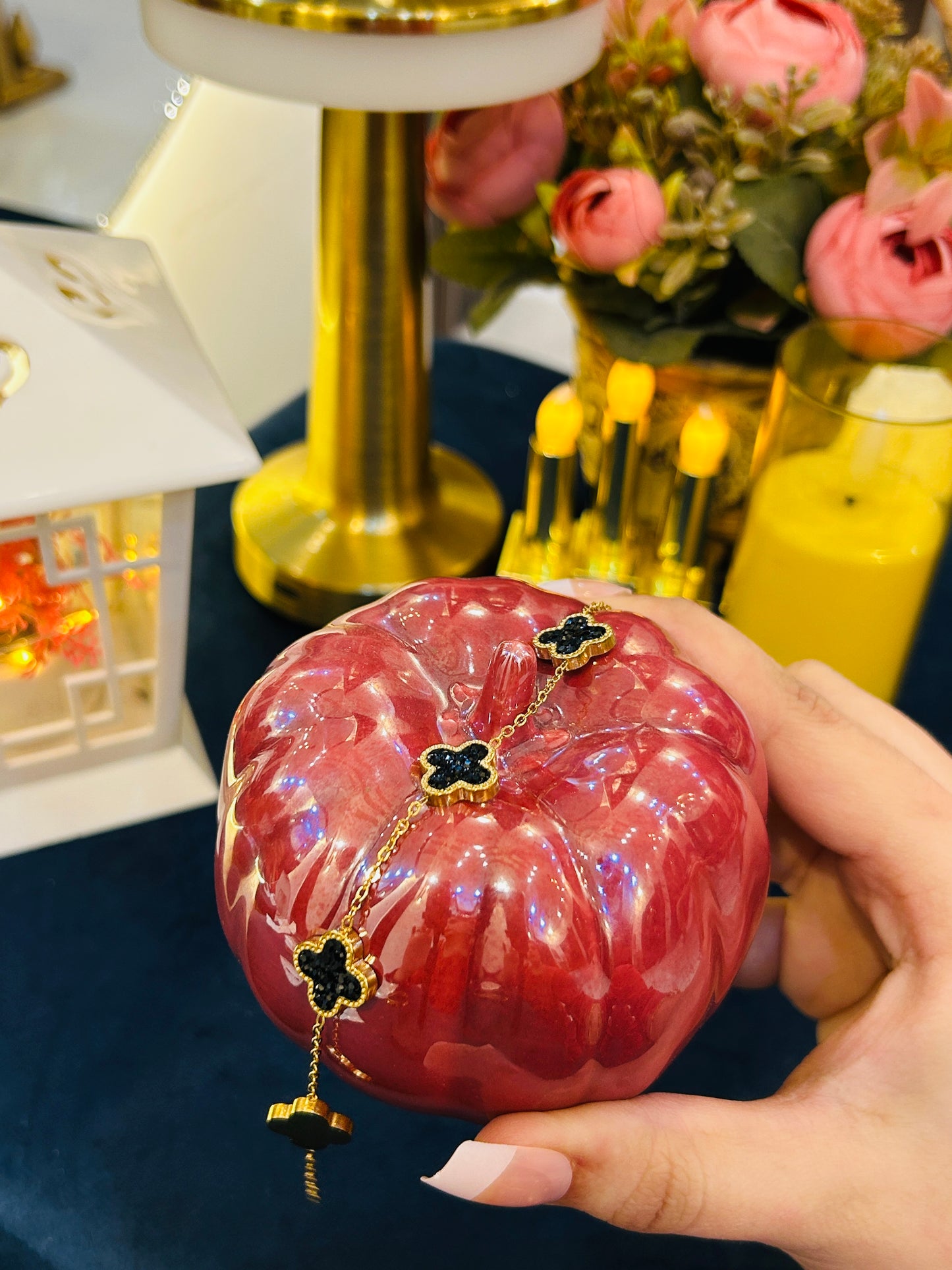 Premium Quality Stainless Steel 18k Midnight Glow Bracelet