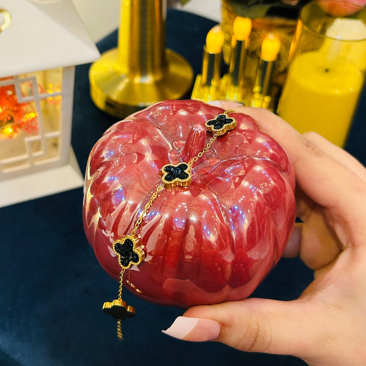 Premium Quality Stainless Steel 18k Midnight Glow Bracelet