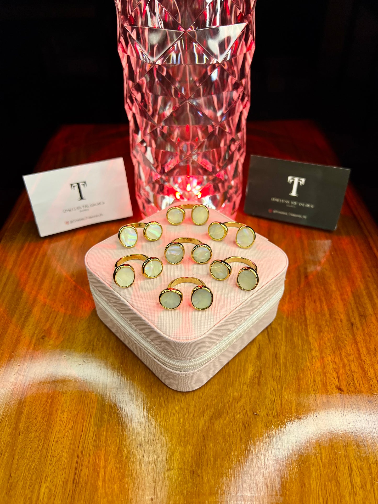 Premium Quality Stainless Steel 18k Marbella Ring