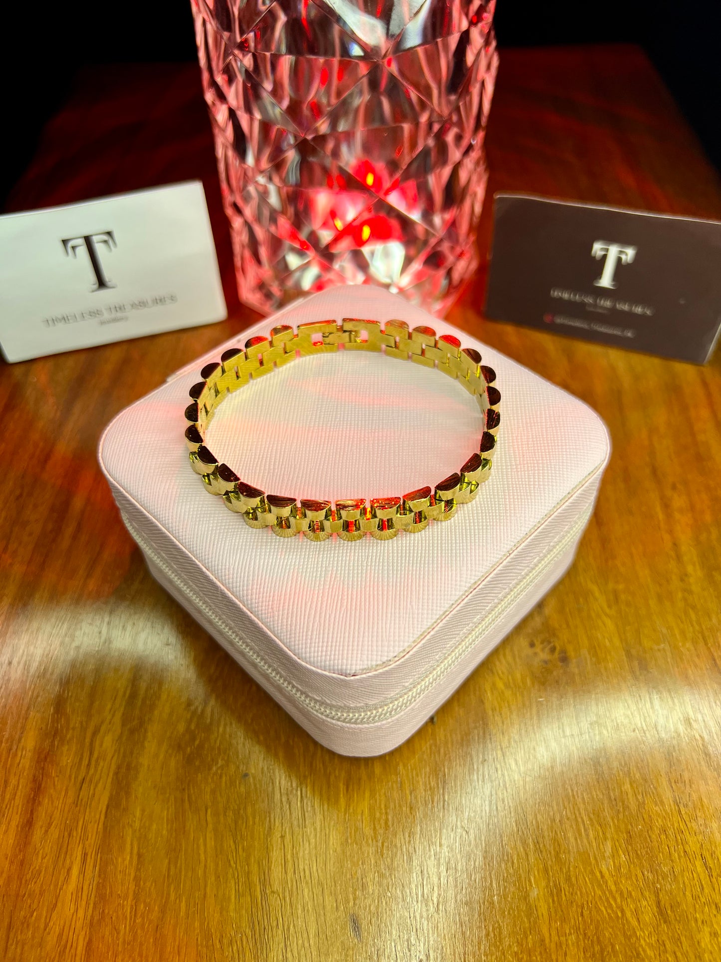 Premium Quality Stainless Steel Rolex Chain Bracelet