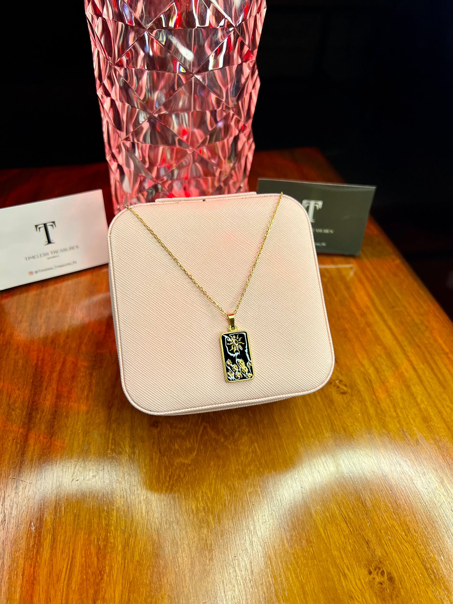 Premium Quality Stainless Steel 18k Midnight Necklace