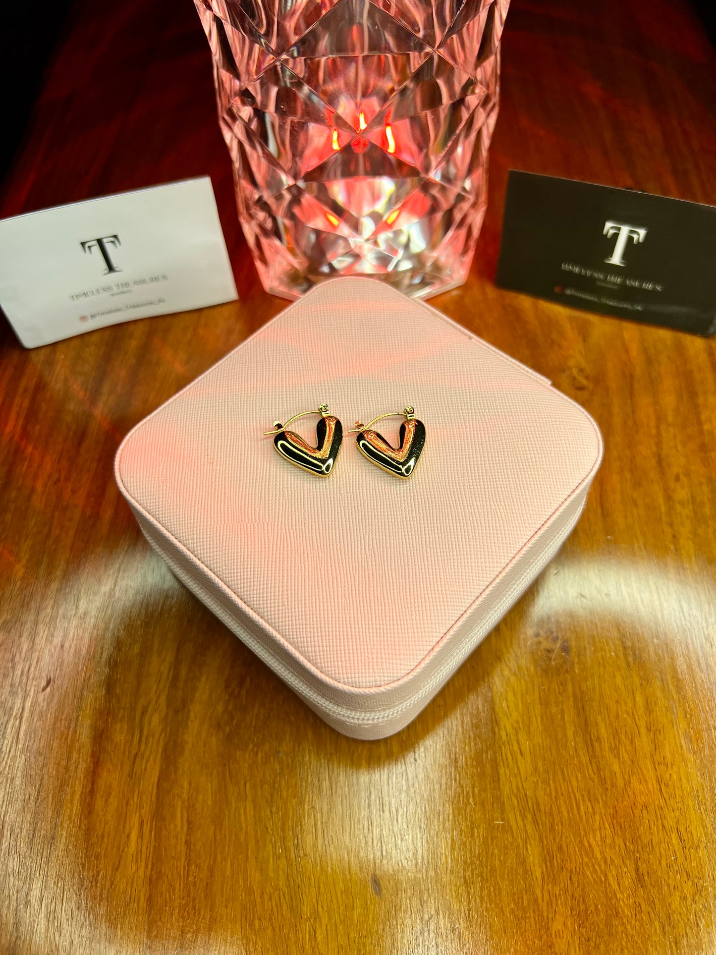 Premium Quality Stainless Steel 18k Luxury Hoops