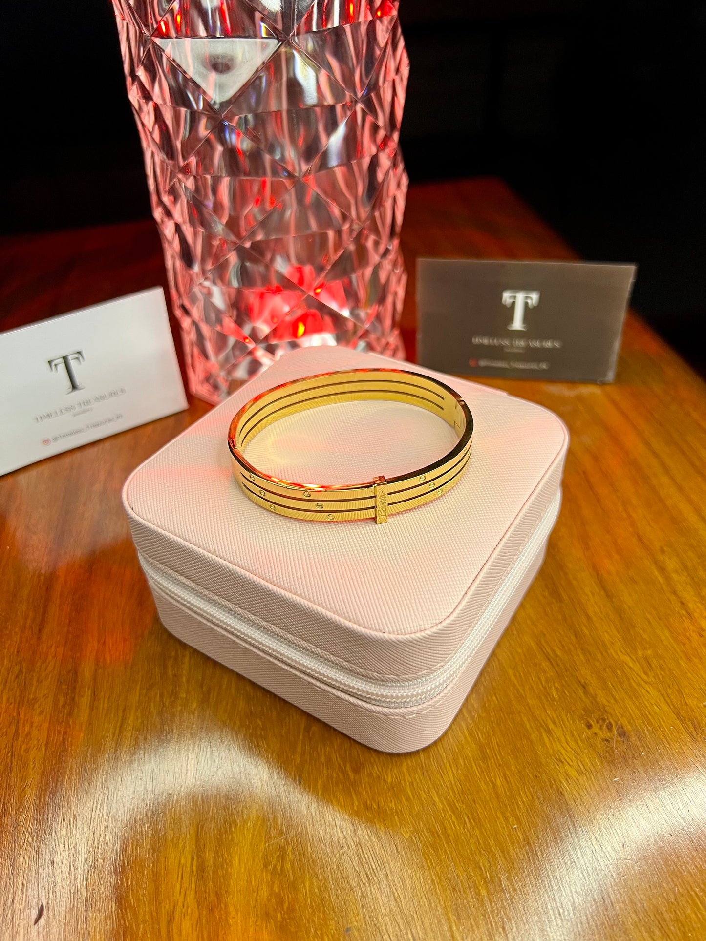 Premium Quality Stainless Steel 18k Cartier Multi Layer Luxury Handcuff