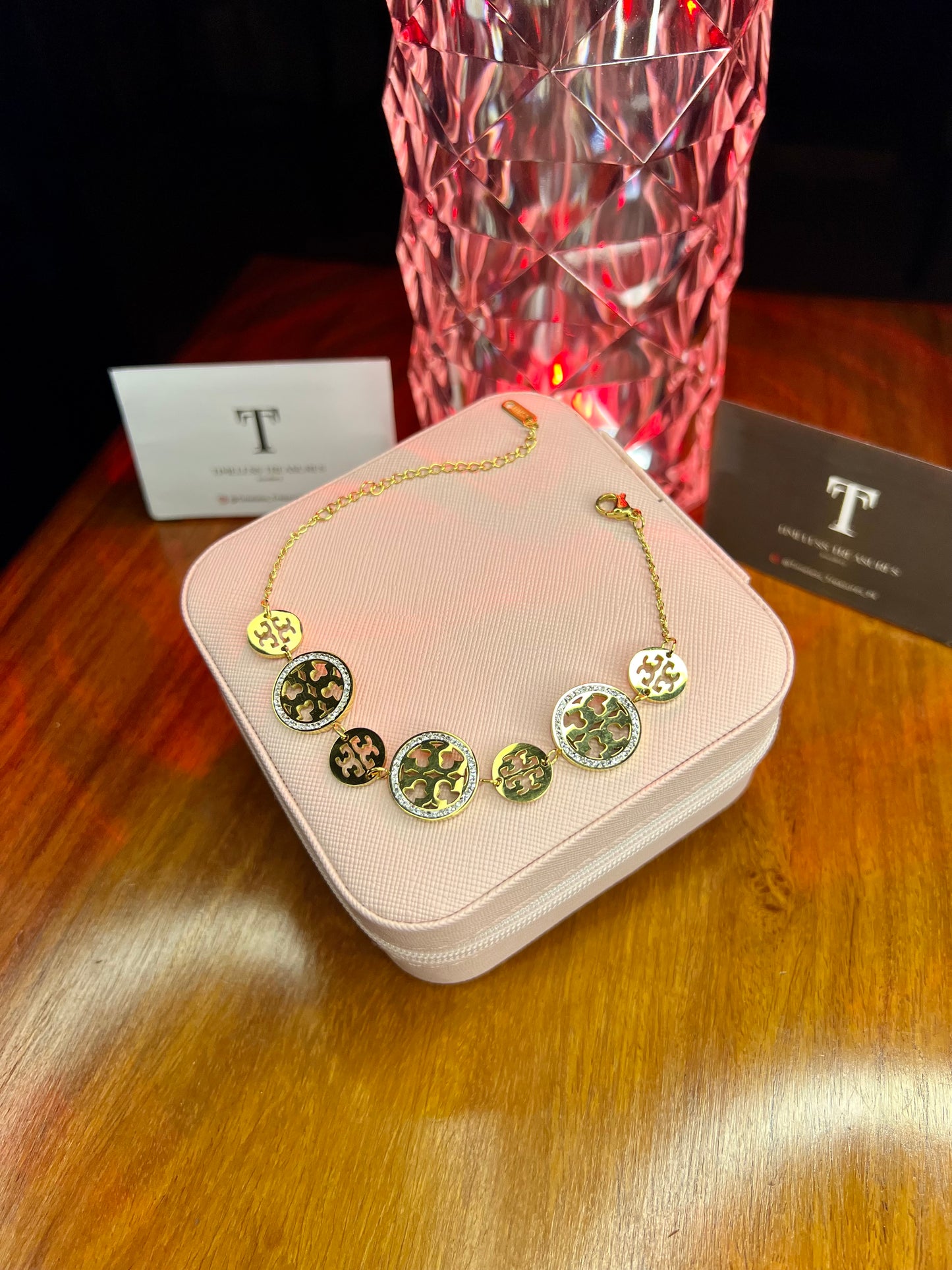 Premium Quality Stainless Steel 18k Tory Luxury Bracelet