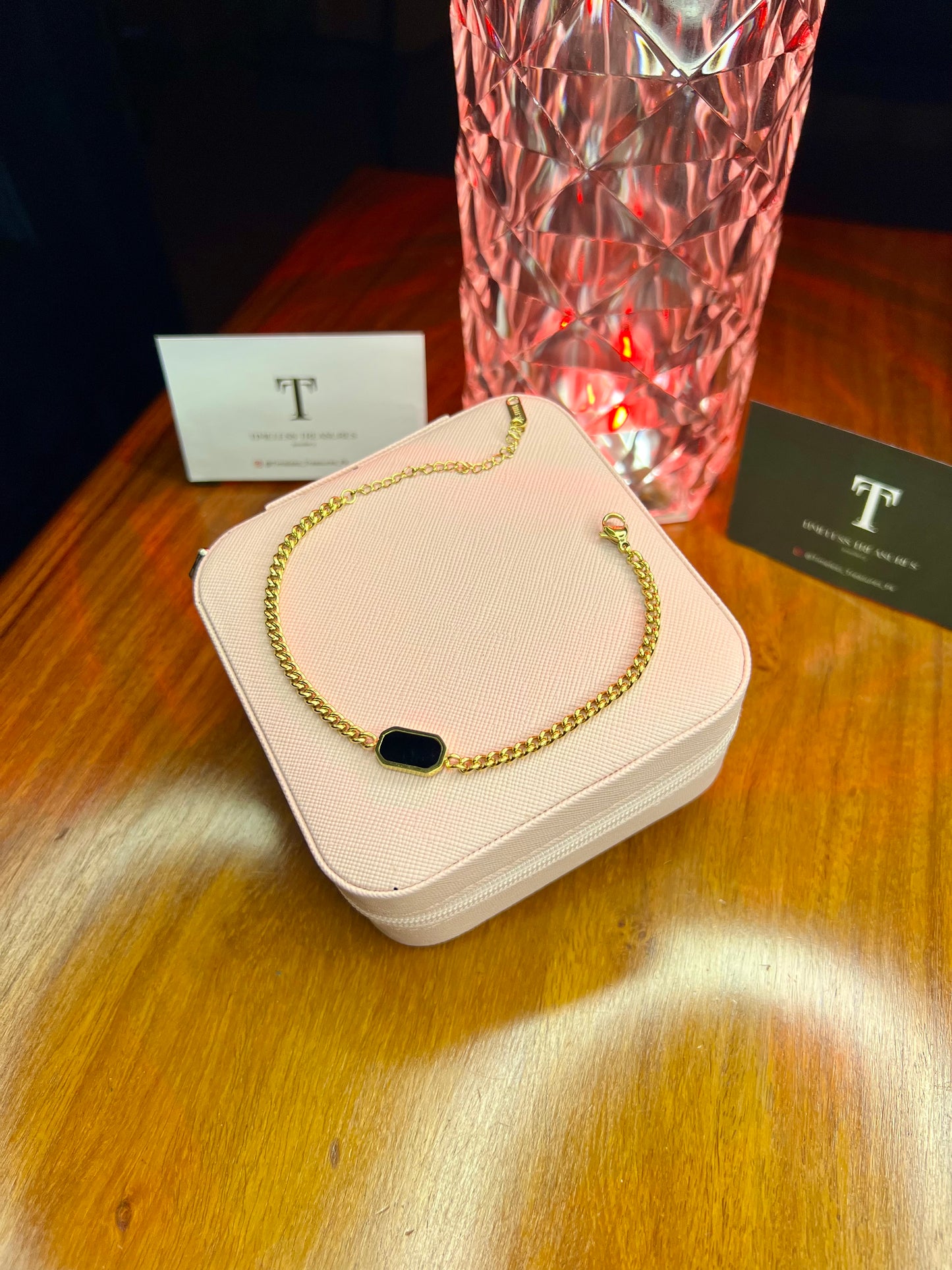 Premium Quality Stainless Steel 18k Tag Bracelet