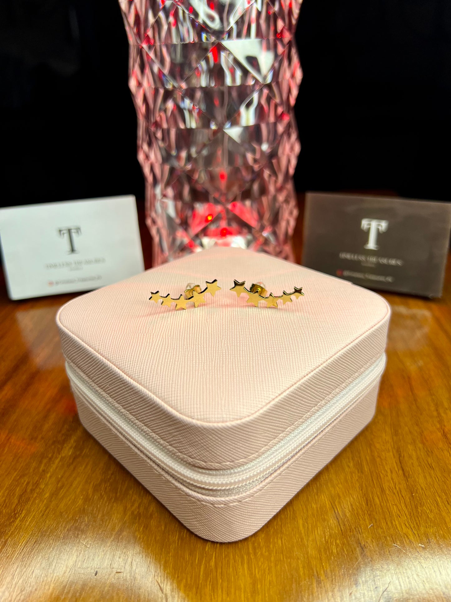 Premium Quality Stainless Steel 18k Star Whole Ear Covering Earring