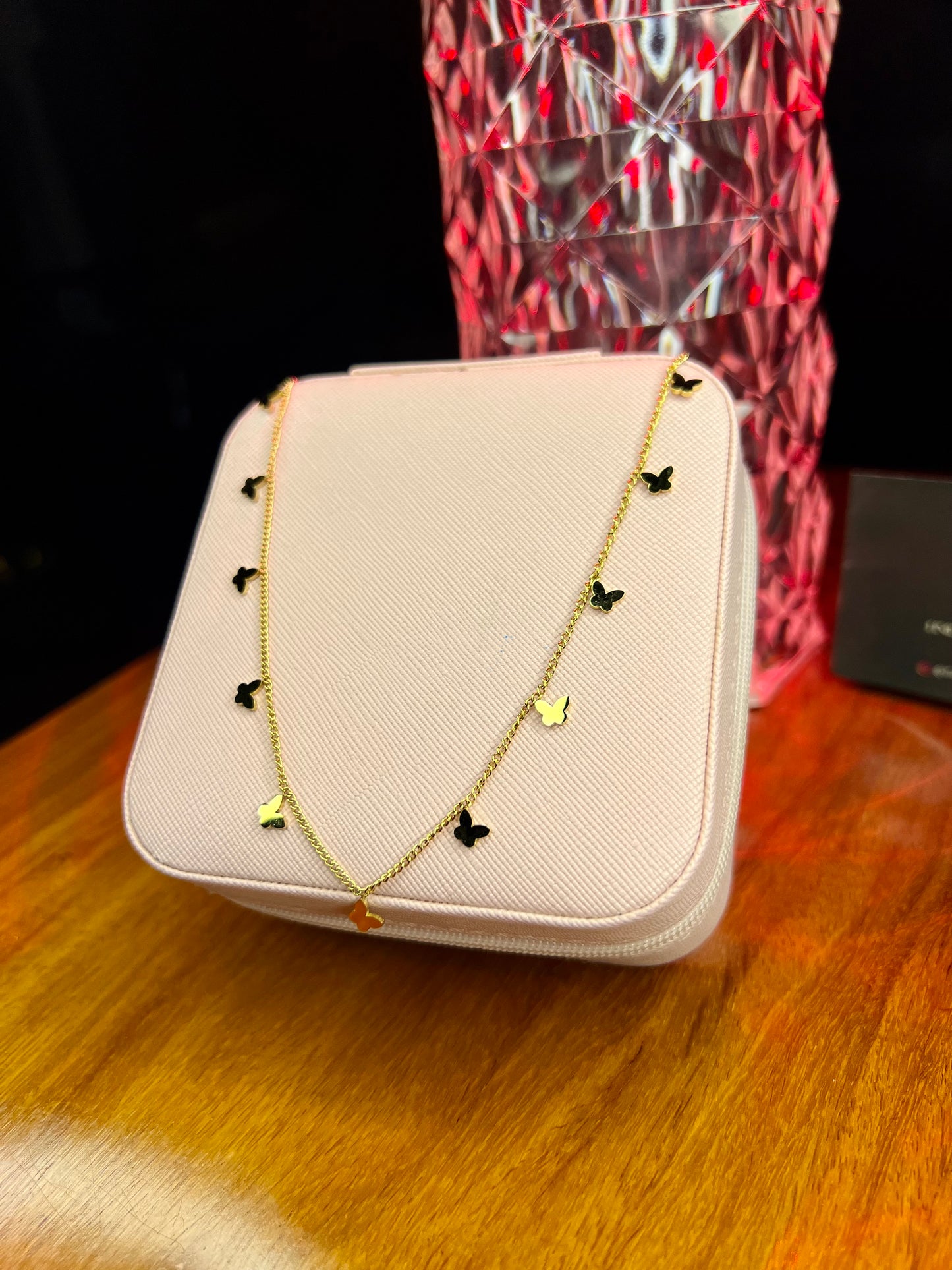 Premium Quality Stainless Steel 18k Butterfly Bliss Chain