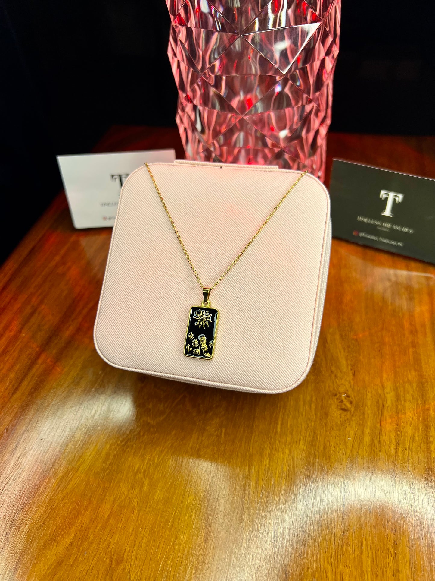 Premium Quality Stainless Steel 18k Midnight Necklace
