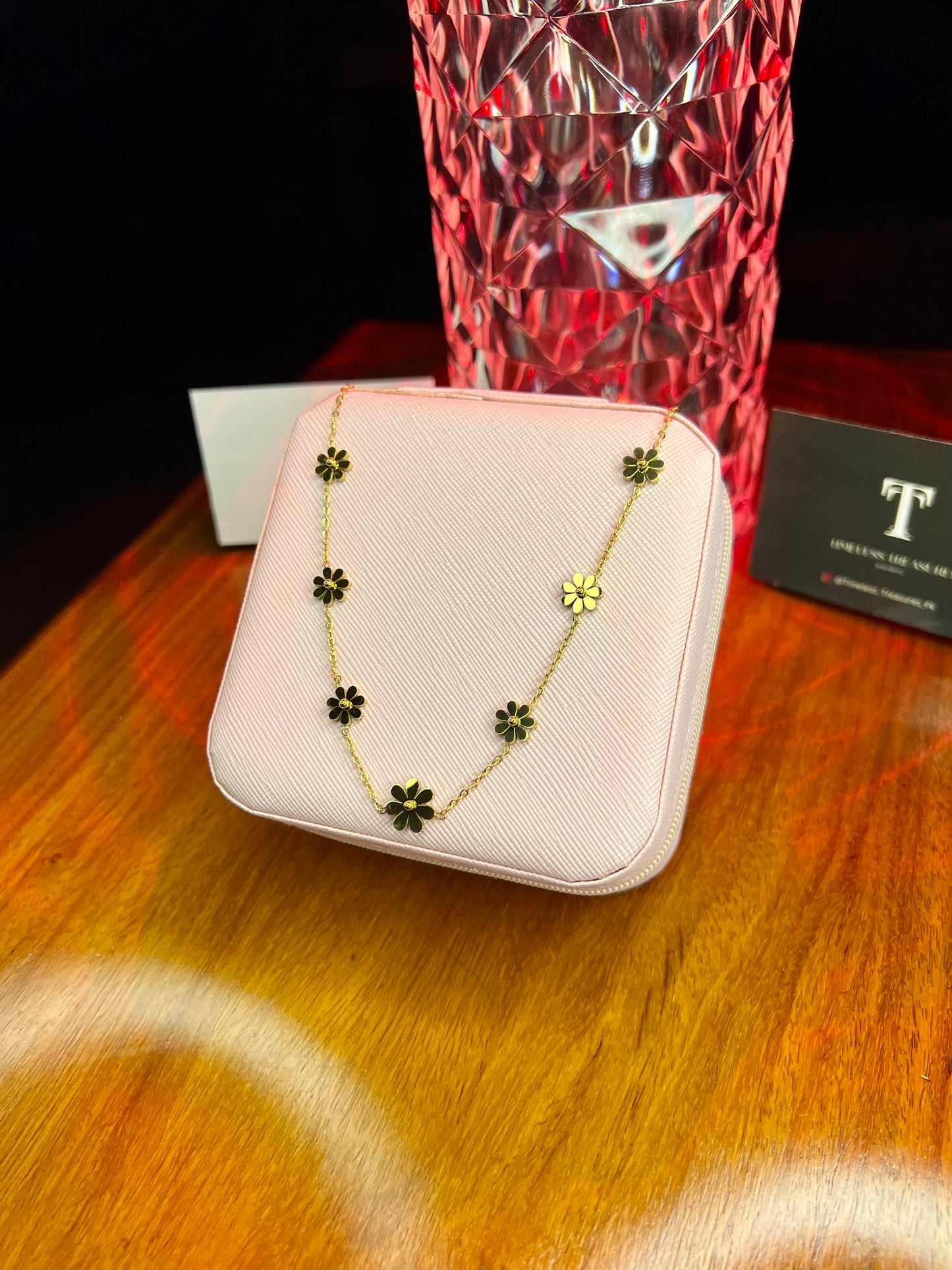 Premium Quality Stainless Steel 18k Blossom Luxury Necklace