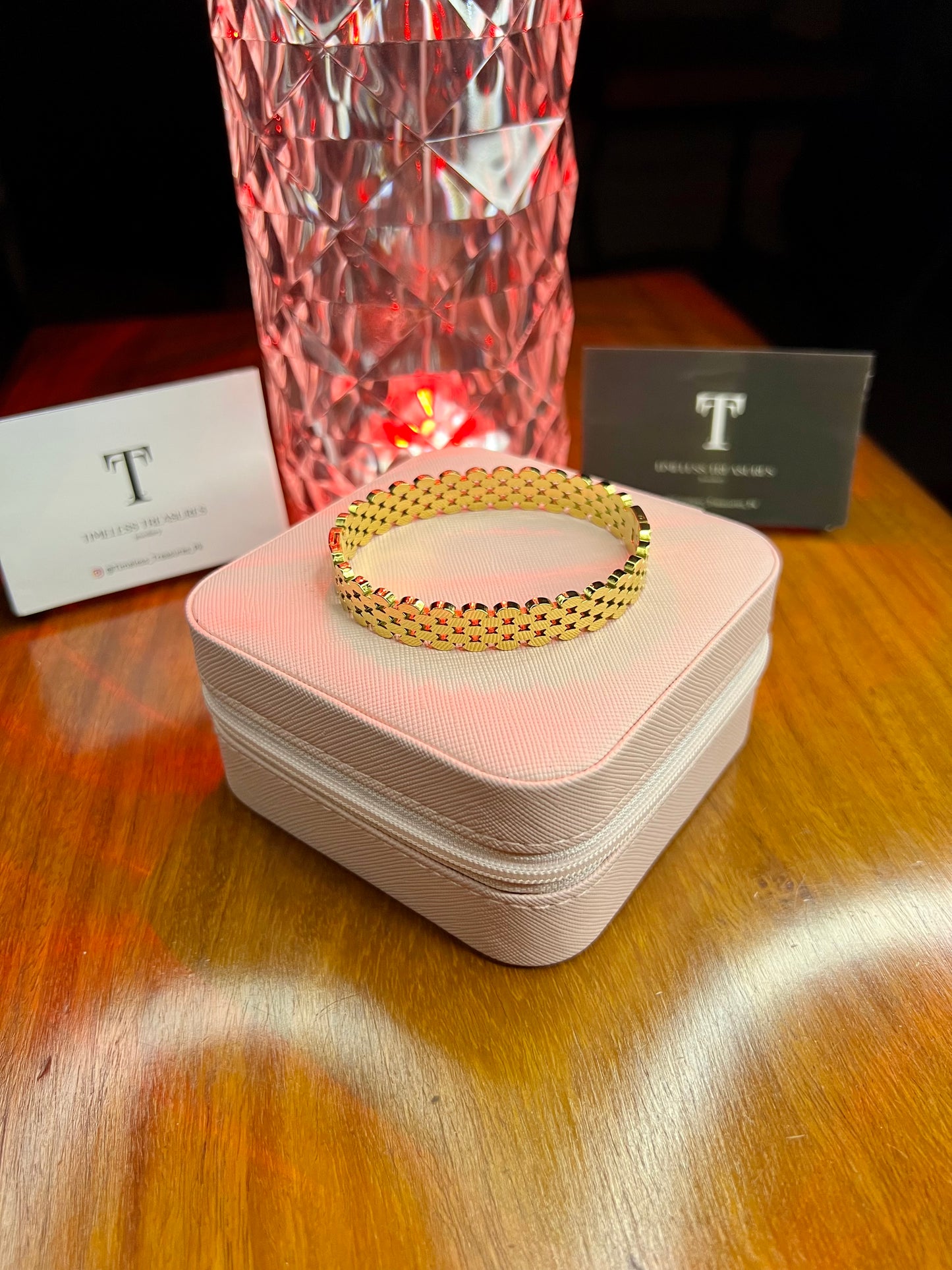 Premium Quality Stainless Steel 18k Link Handcuff