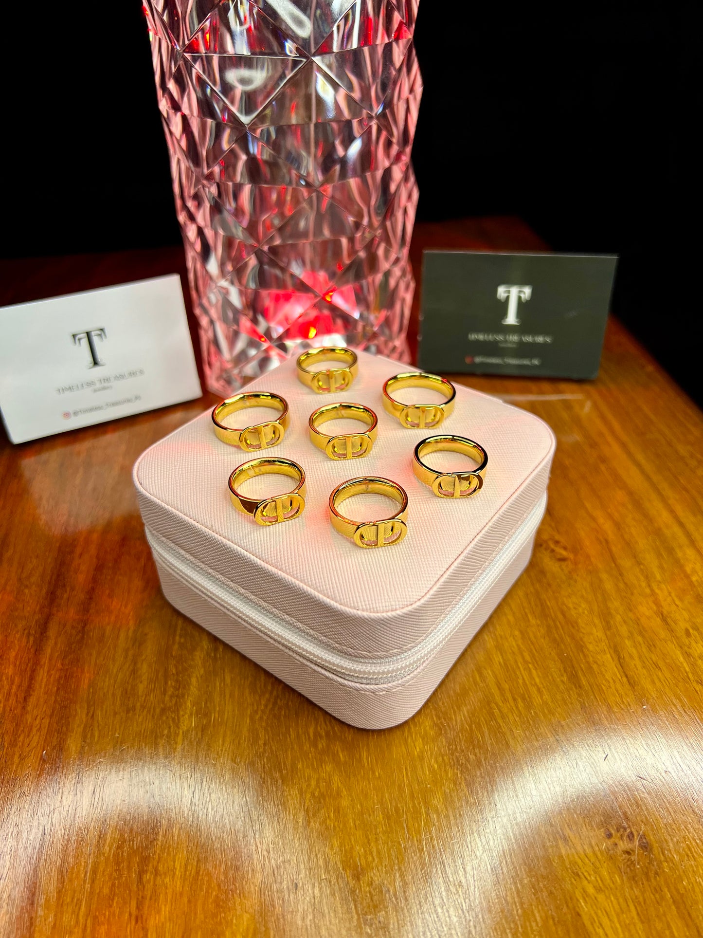 Premium Quality Stainless Steel 18k Dior Ring