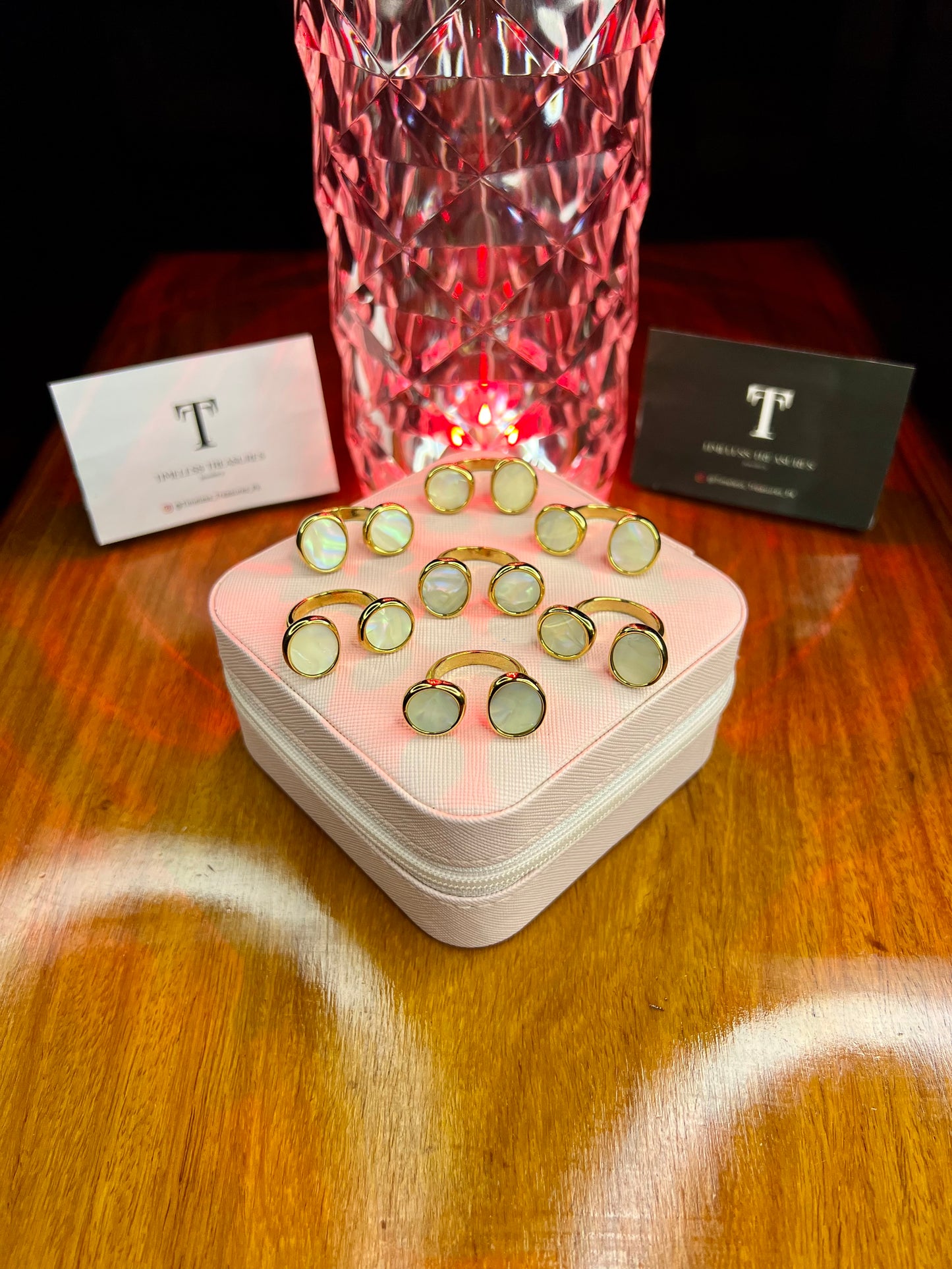 Premium Quality Stainless Steel 18k Marbella Ring