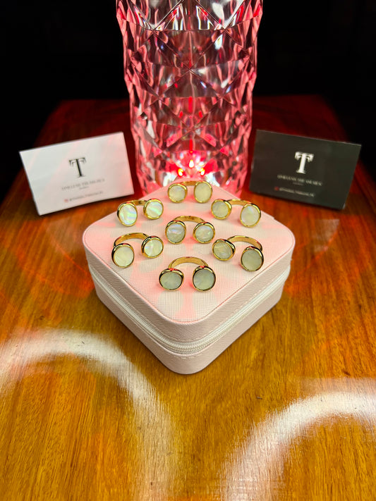 Premium Quality Stainless Steel 18k Marbella Ring