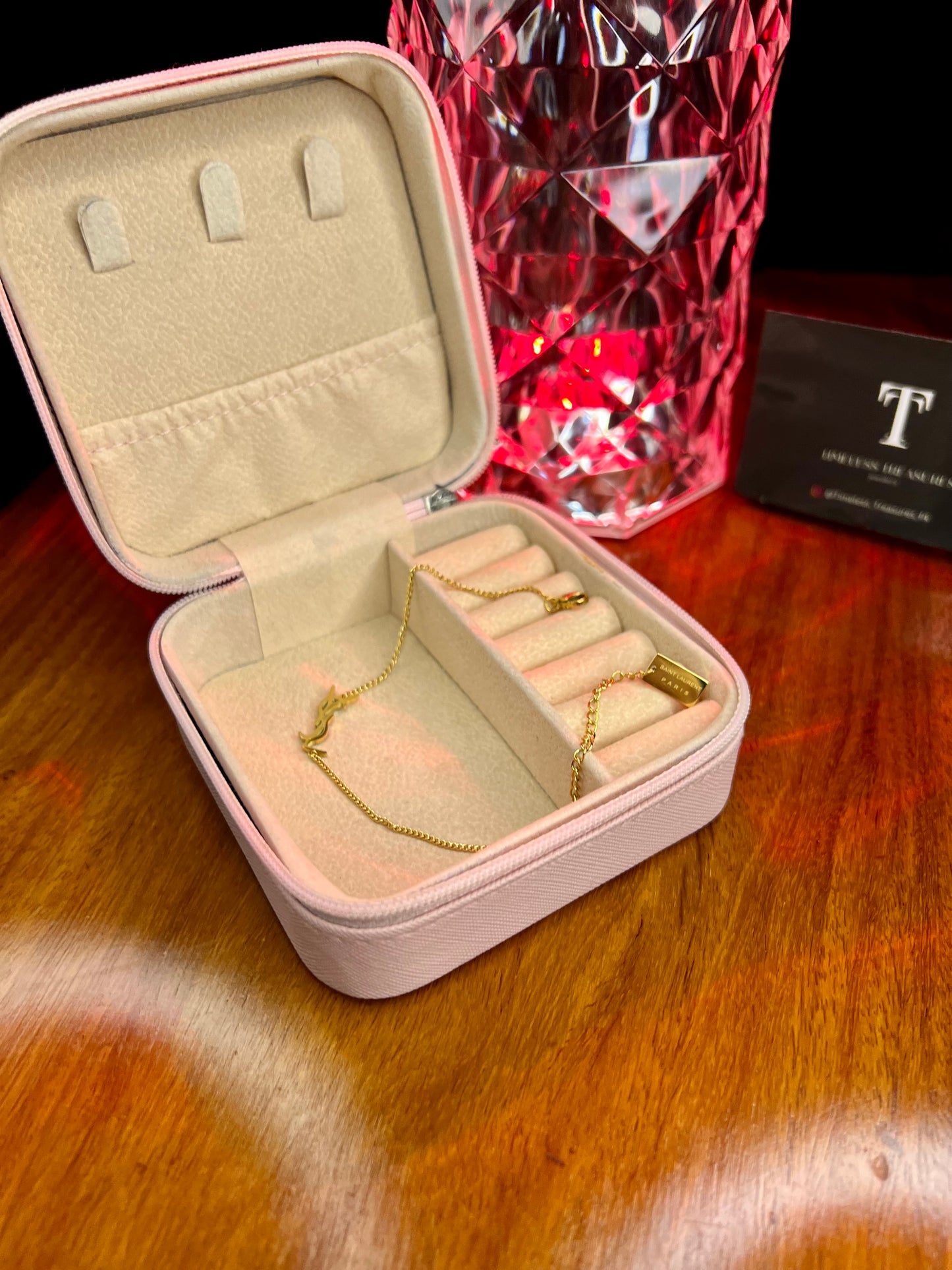 Premium Quality Stainless Steel 18k YSL Tagged Bracelet