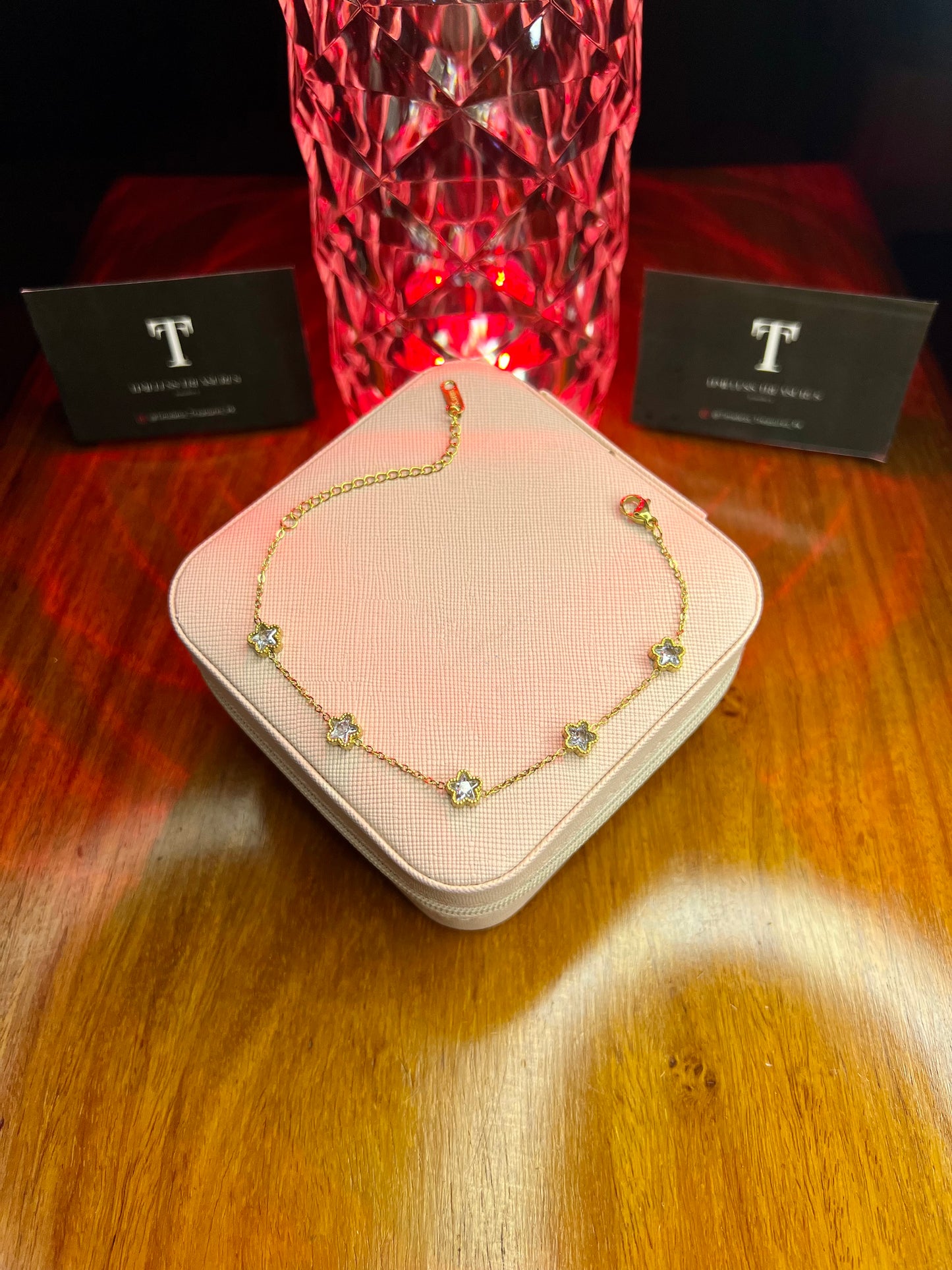 Premium Quality Stainless Steel 18k Stella Chain Bracelet