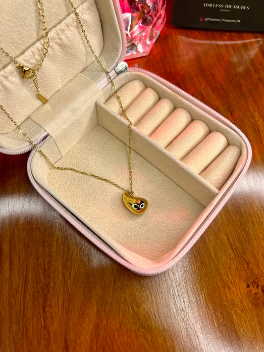 Premium Quality Stainless Steel 18k Drop Classic Necklace
