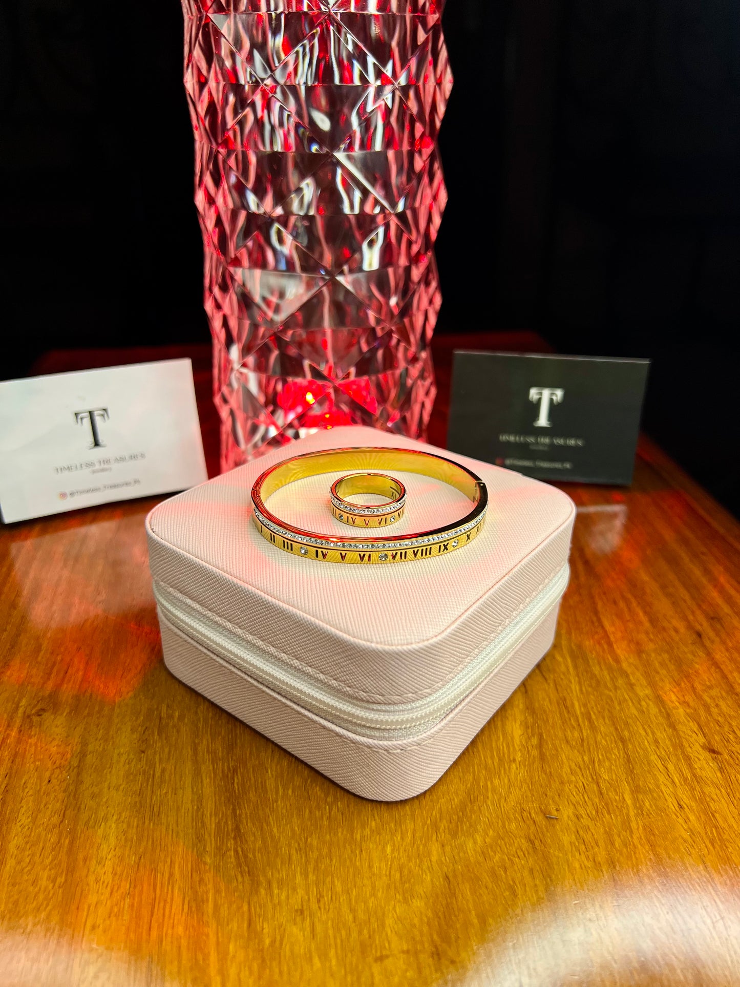 Premium Quality Stainless Steel 18k Imperial Roman Set