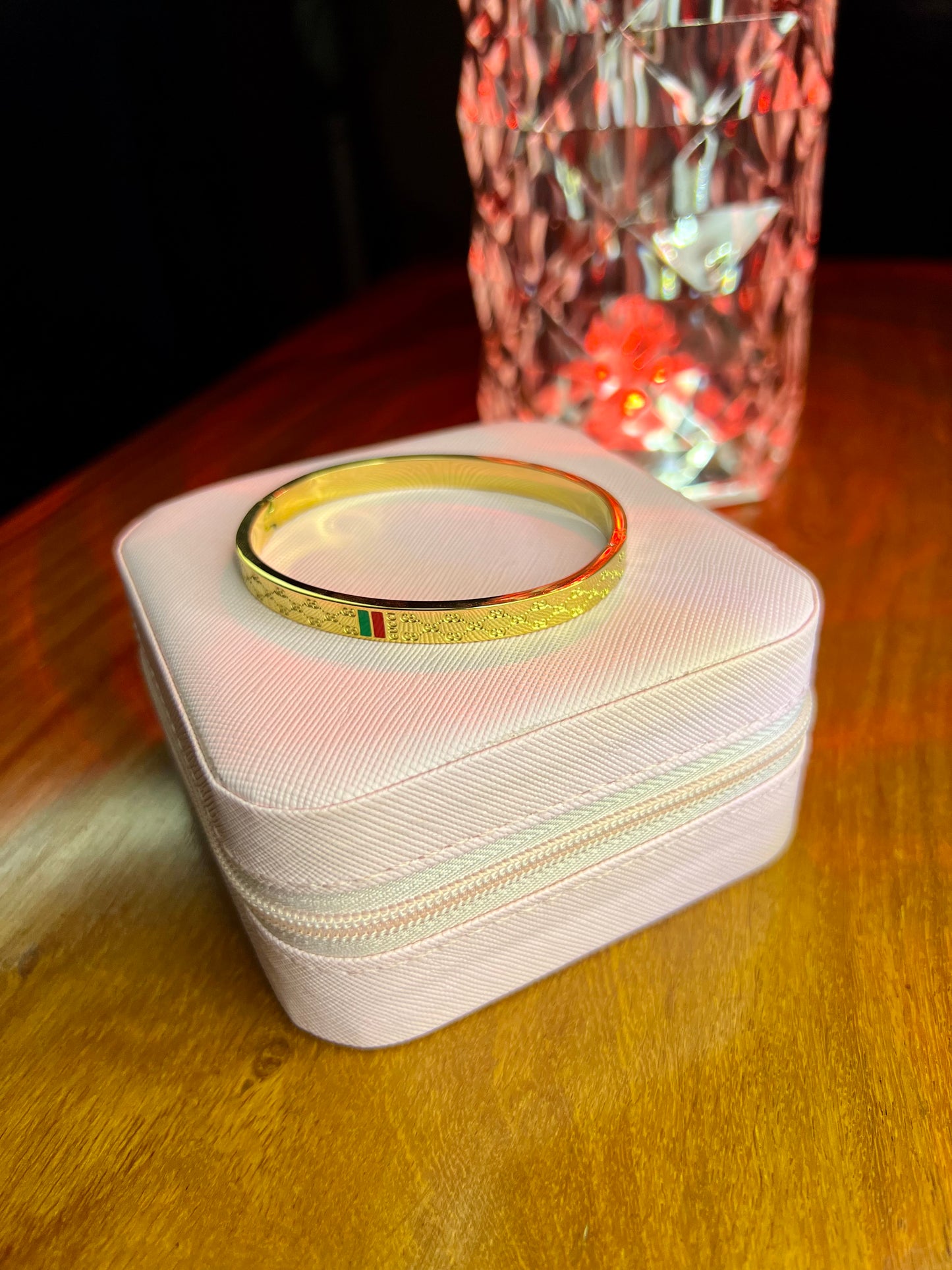 Premium Quality Stainless Steel 18k Gucci Classic HandCuff