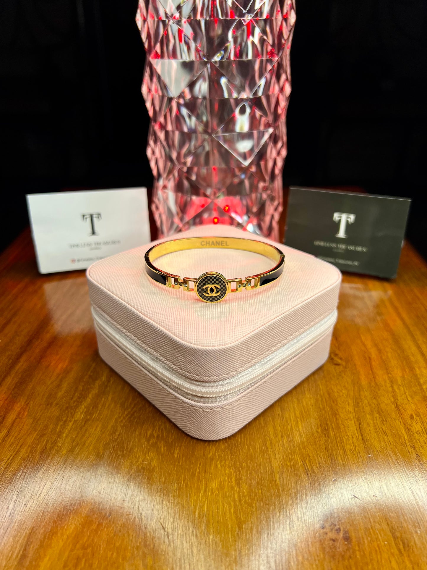 Premium Quality Stainless Steel 18k Chanel Luxury Handcuff