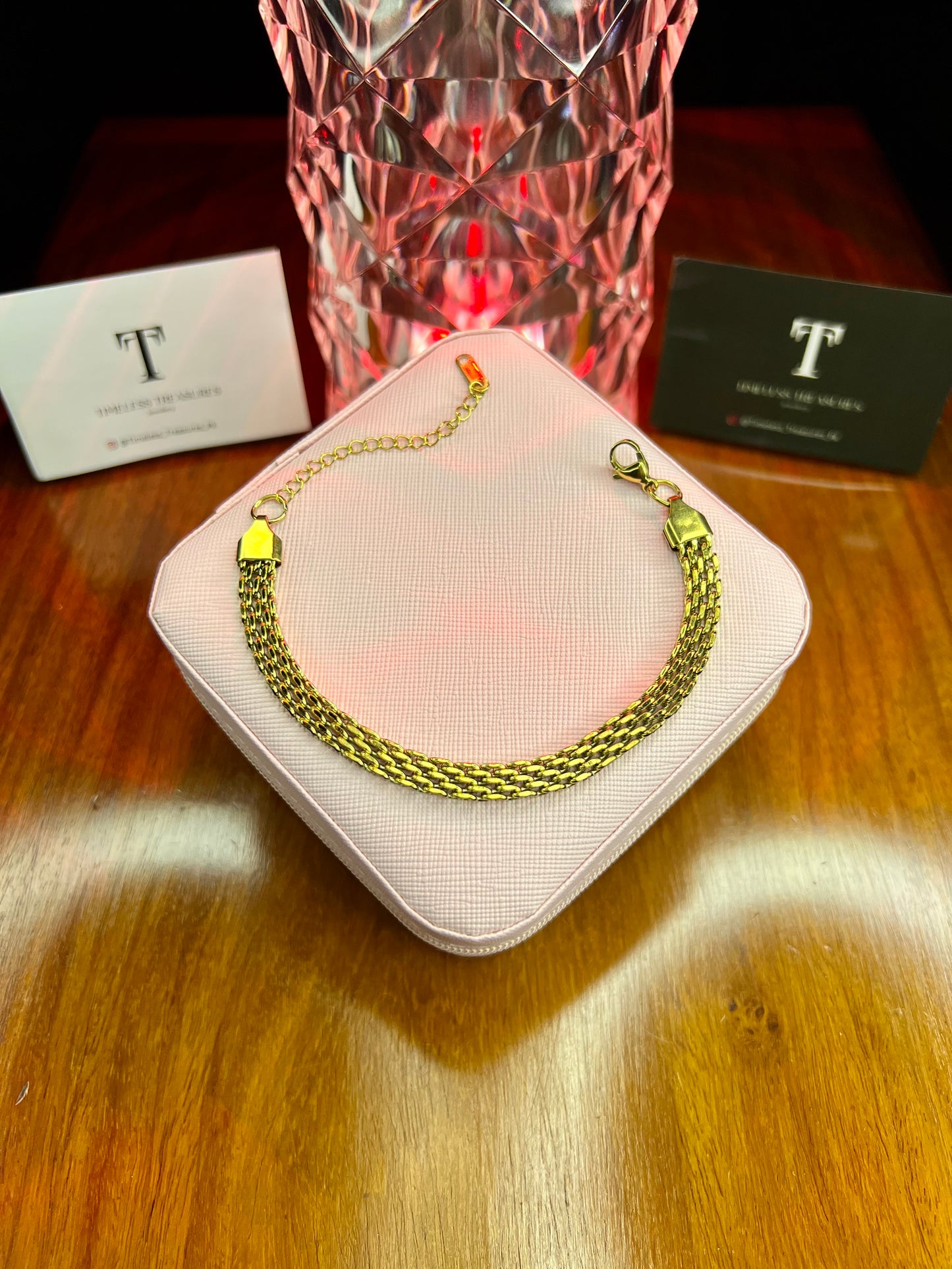 Premium Quality Stainless Steel 18k SlimMesh Elegance