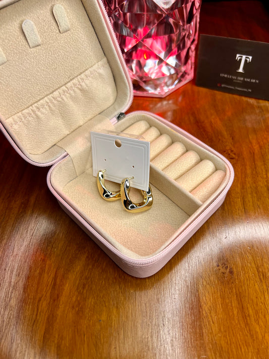 Premium Quality Gold Solid Havana Hoops