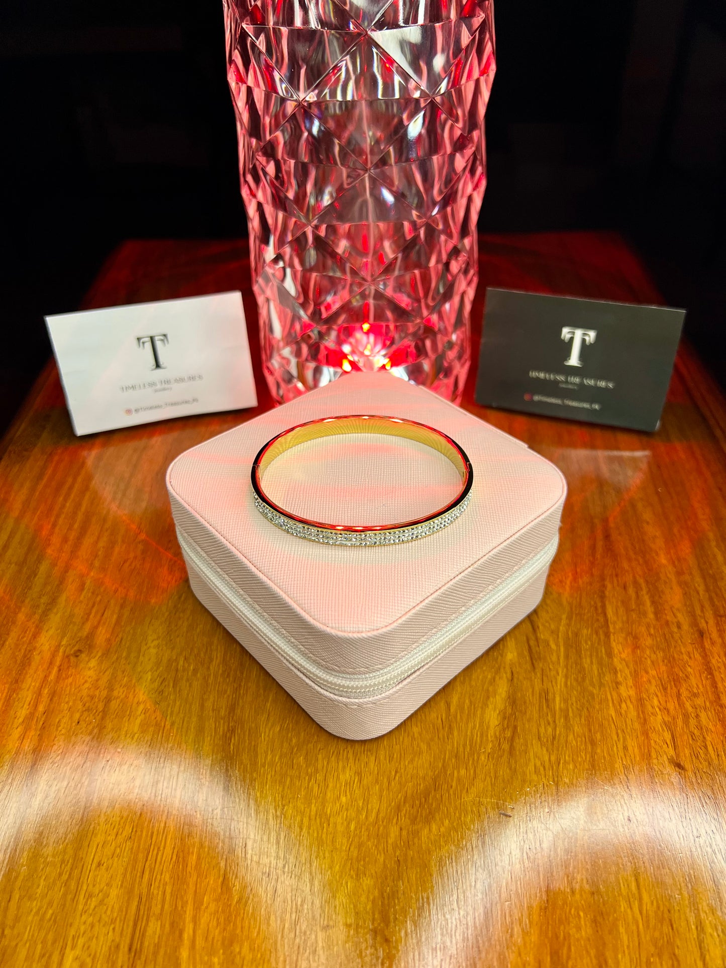 Premium Quality Stainless Steel 18k Lux Gleam Bangle