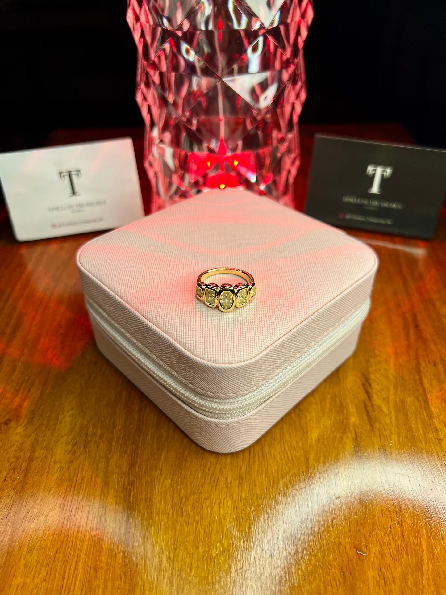 Premium Quality Stainless Steel 18k Gold Plated Rings