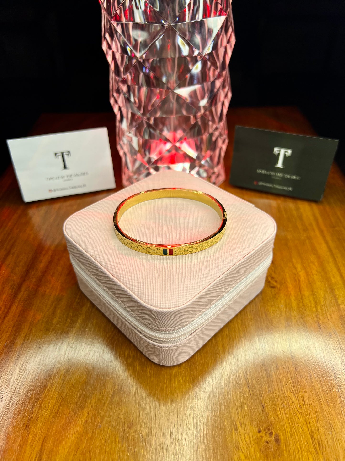 Premium Quality Stainless Steel 18k Gucci Classic Handcuff