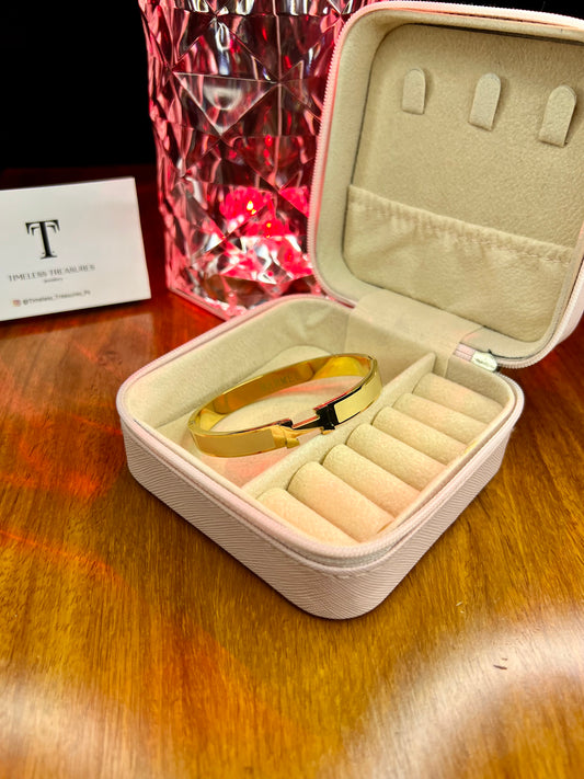 Premium Quality Stainless Steel 18k Hermes Gold Edition Handcuff