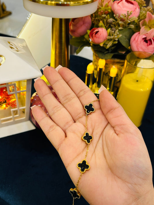 Premium Quality Stainless Steel 18k Midnight Glow Bracelet