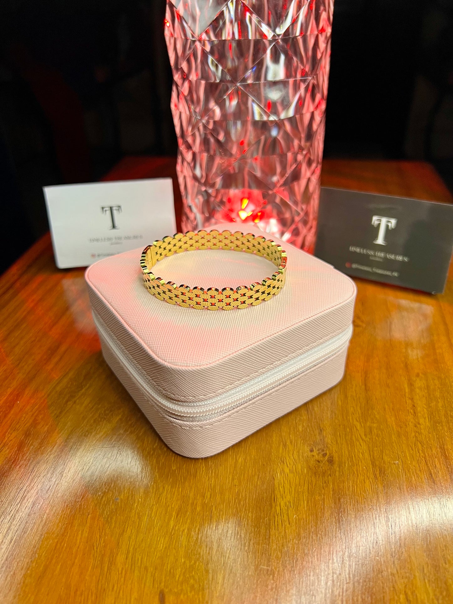 Premium Quality Stainless Steel 18k Link Handcuff