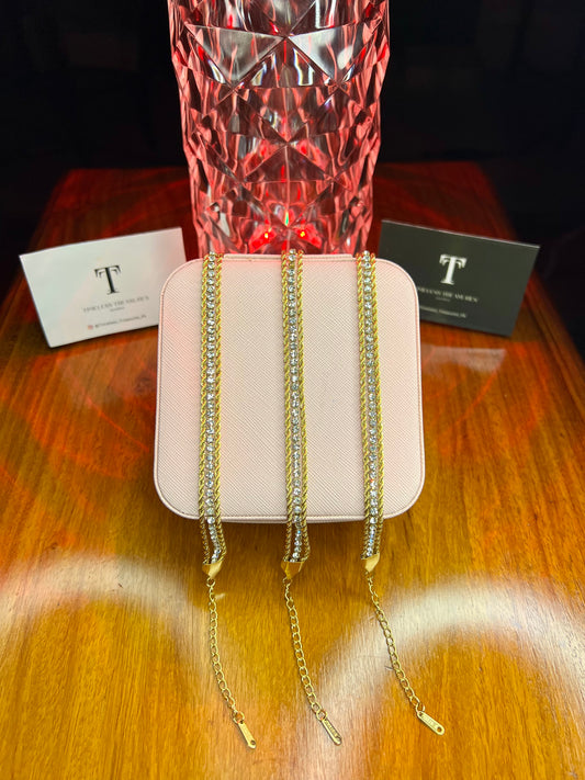 Premium Quality Stainless Steel 18k Luminous Layered Bracelet