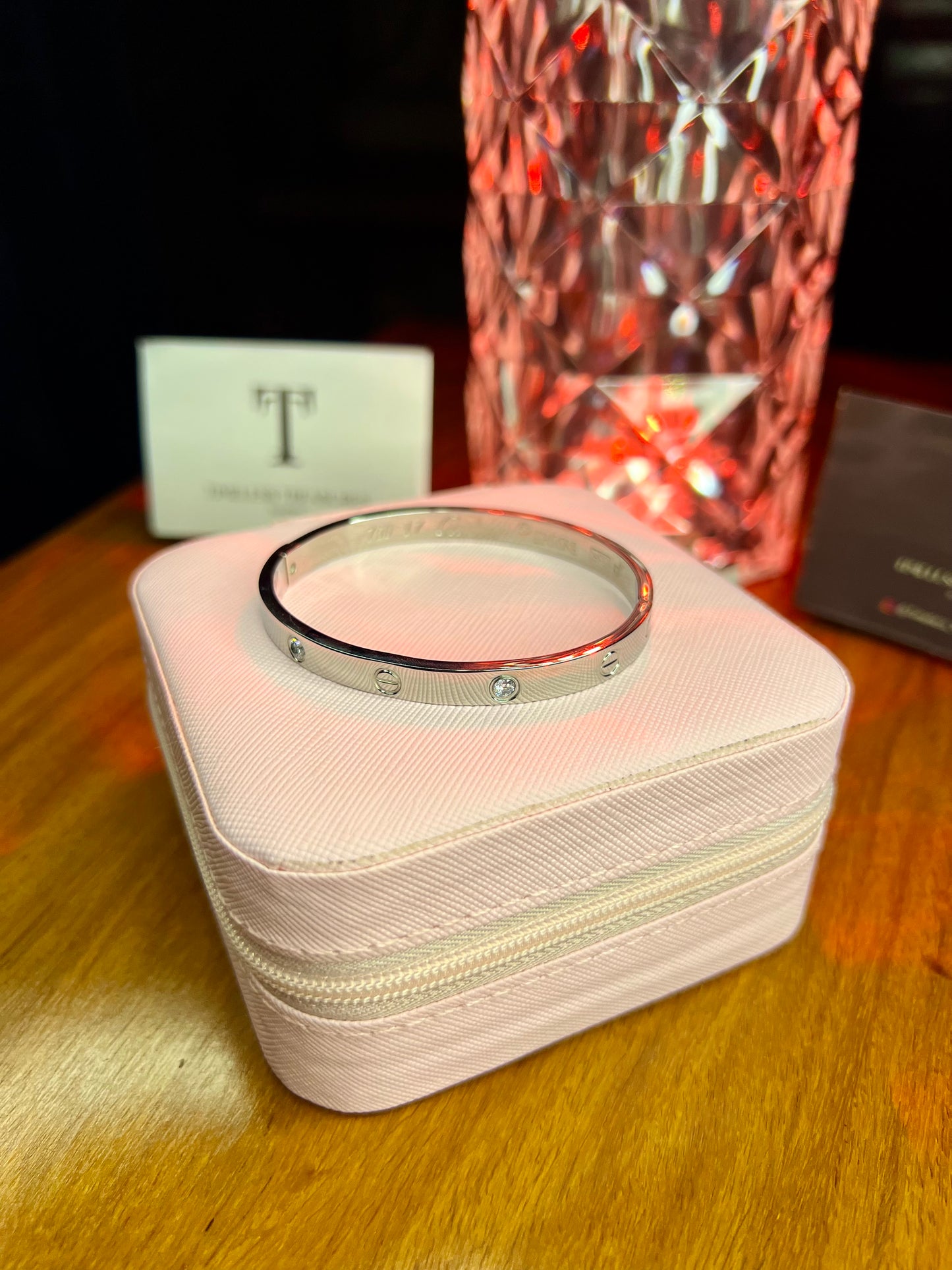 Premium Quality Stainless Steel Cartier Inspired Silver Handcuff