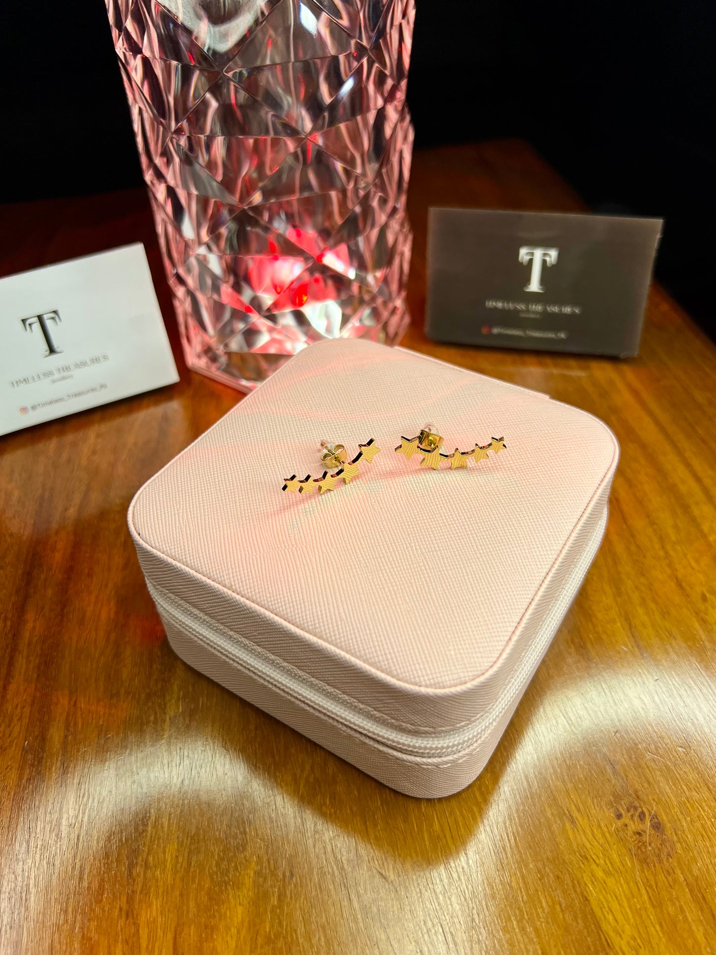 Premium Quality Stainless Steel 18k Star Whole Ear Covering Earring