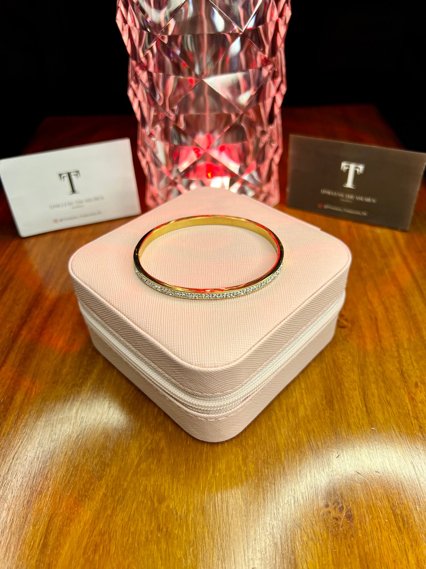 Premium Quality Stainless Steel 18k Lumière Handcuff