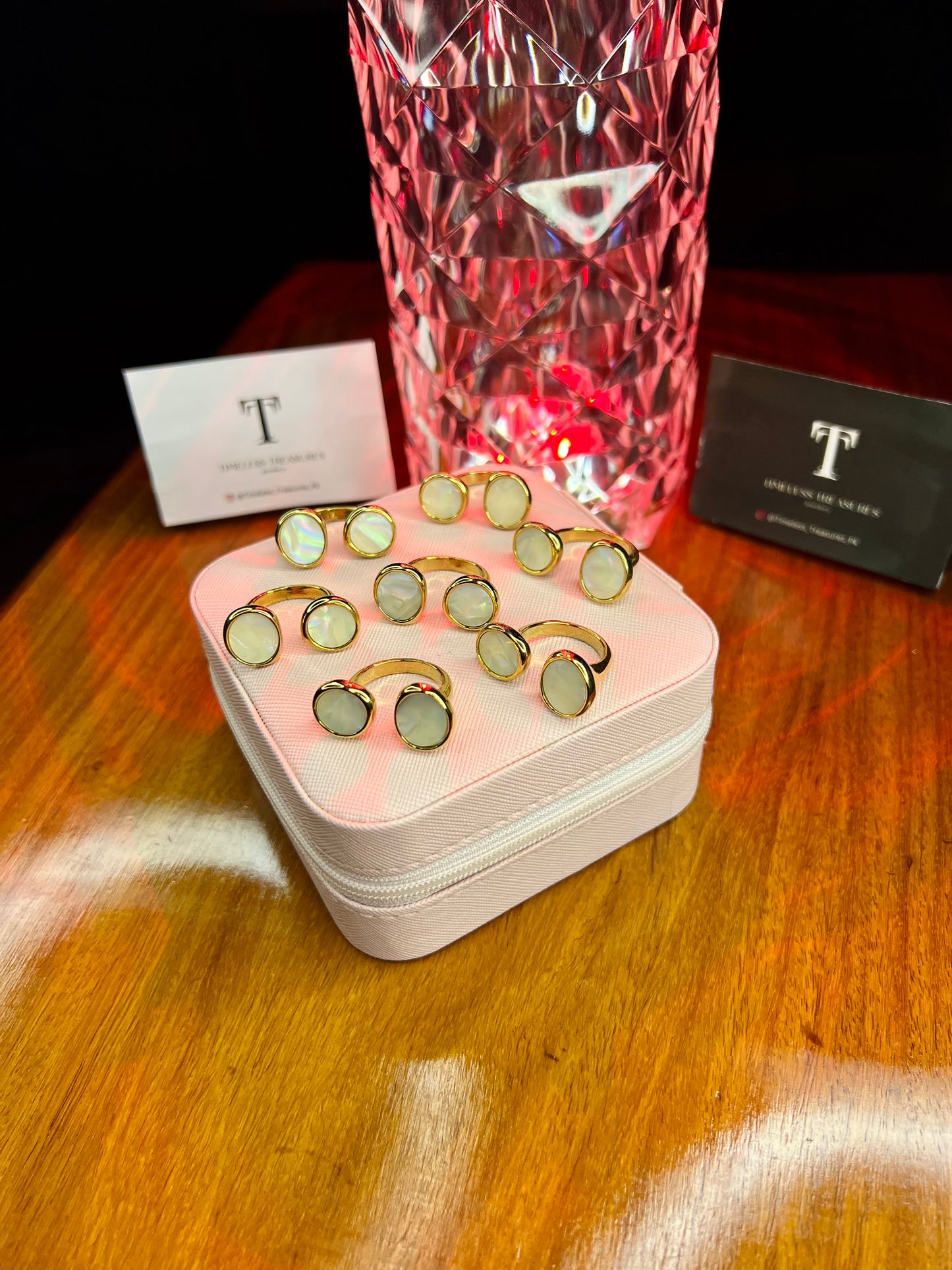 Premium Quality Stainless Steel 18k Marbella Ring