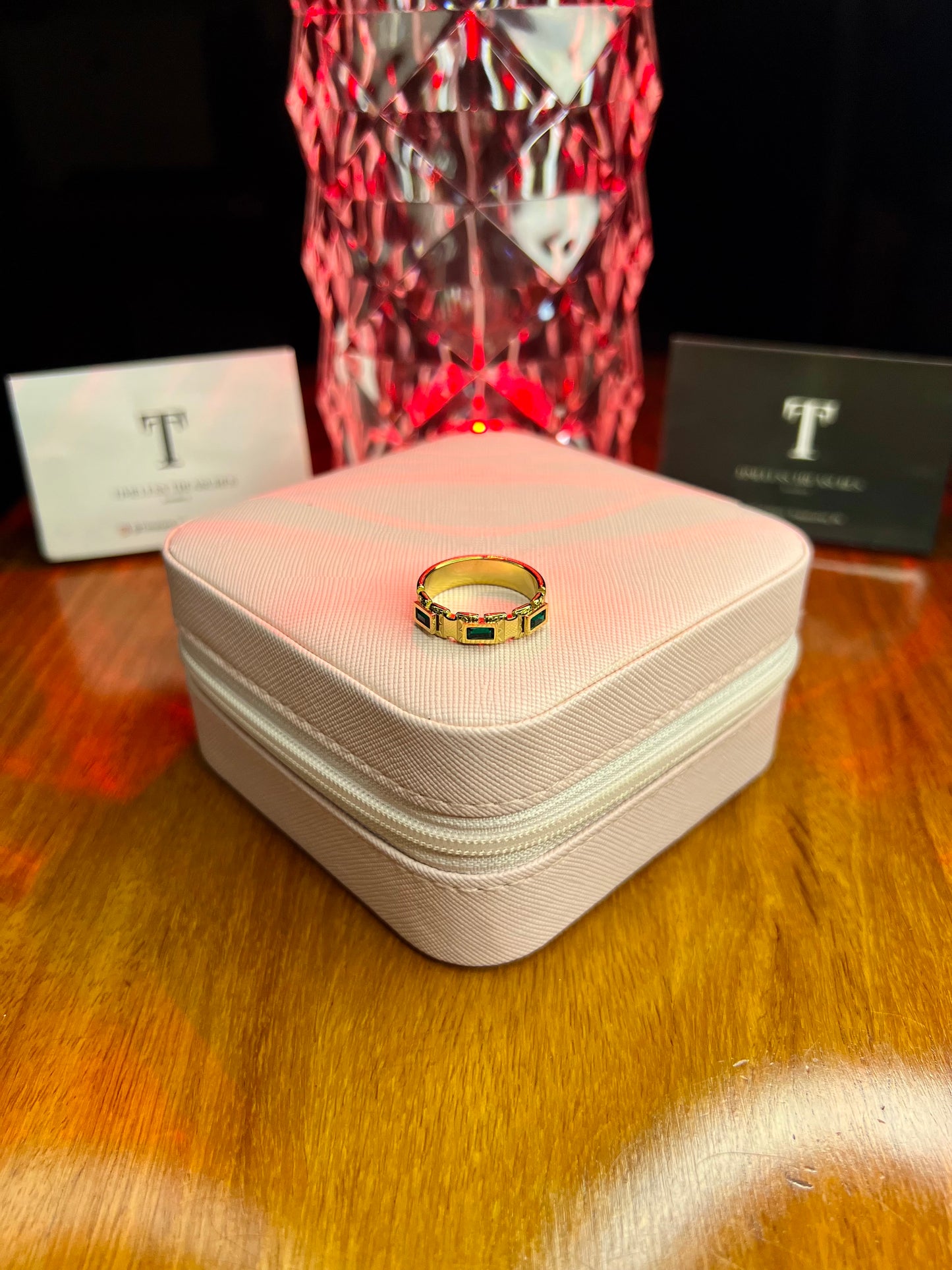 Premium Quality Stainless Steel 18k Gold Plated Rings