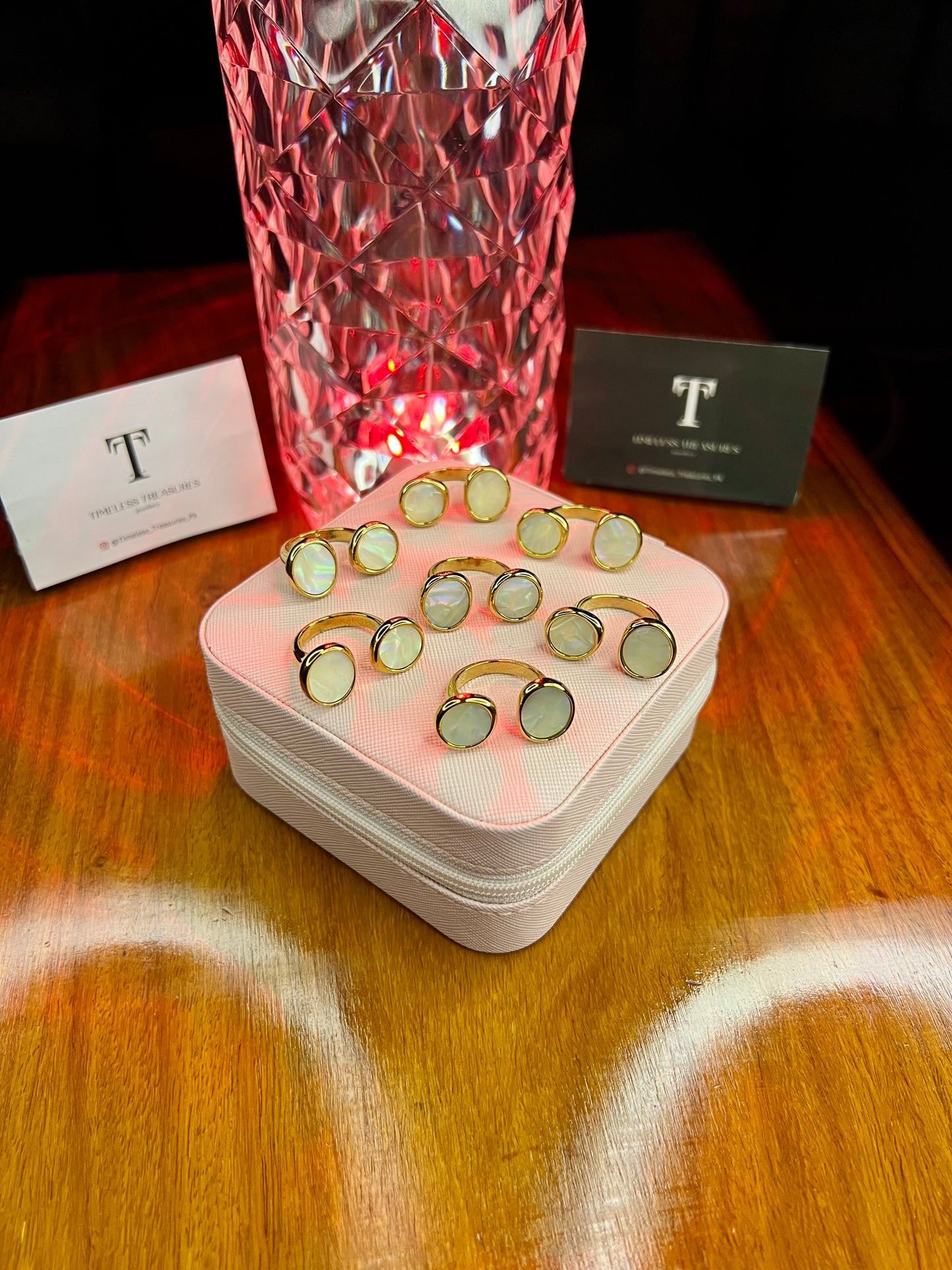 Premium Quality Stainless Steel 18k Marbella Ring