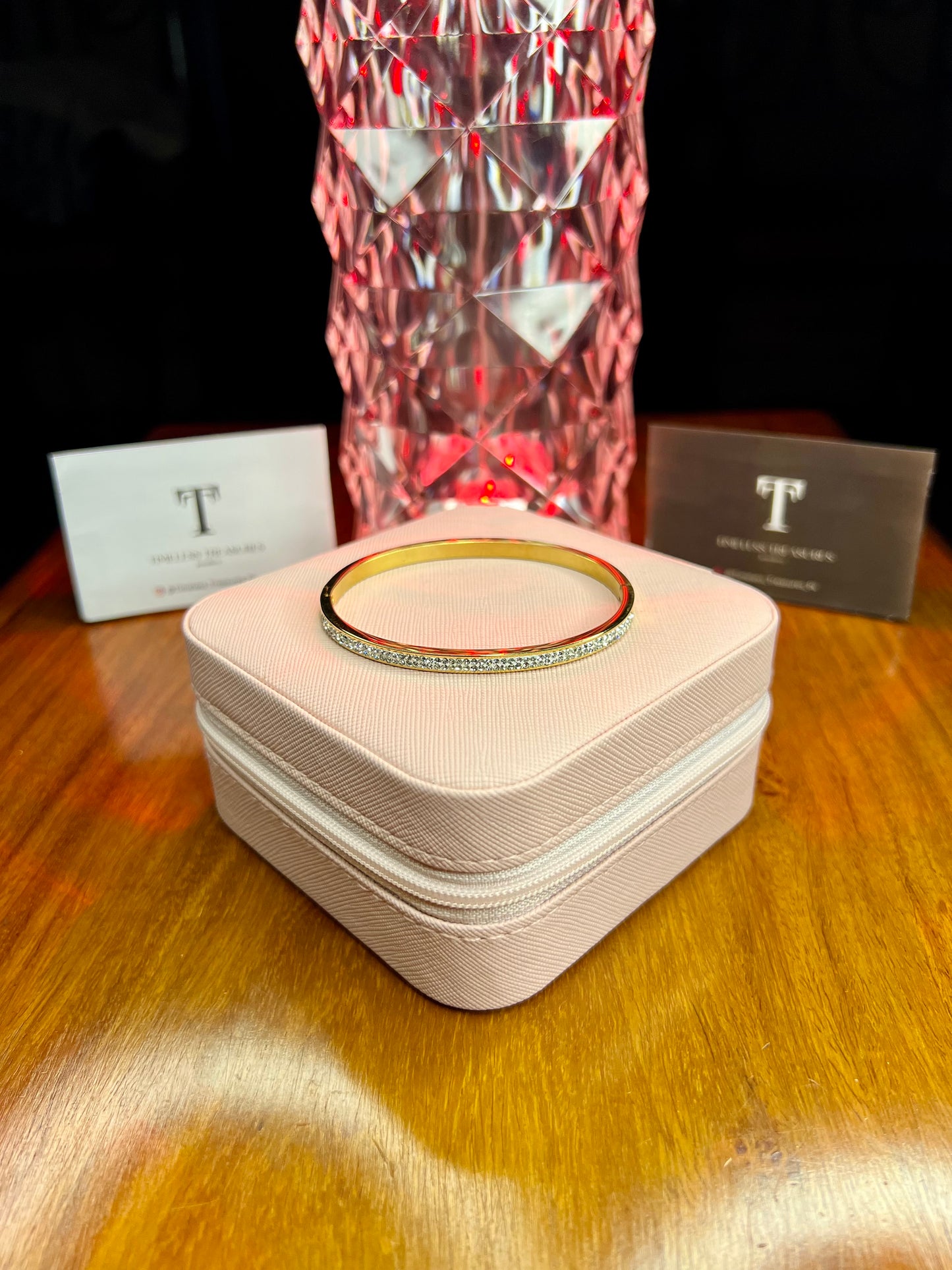 Premium Quality Stainless Steel 18k Lumière Handcuff