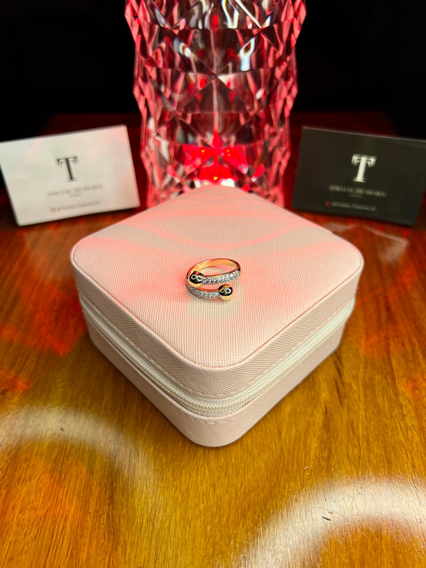 Premium Quality 18k Gold Plated Micro Zircon Egyptian Rings