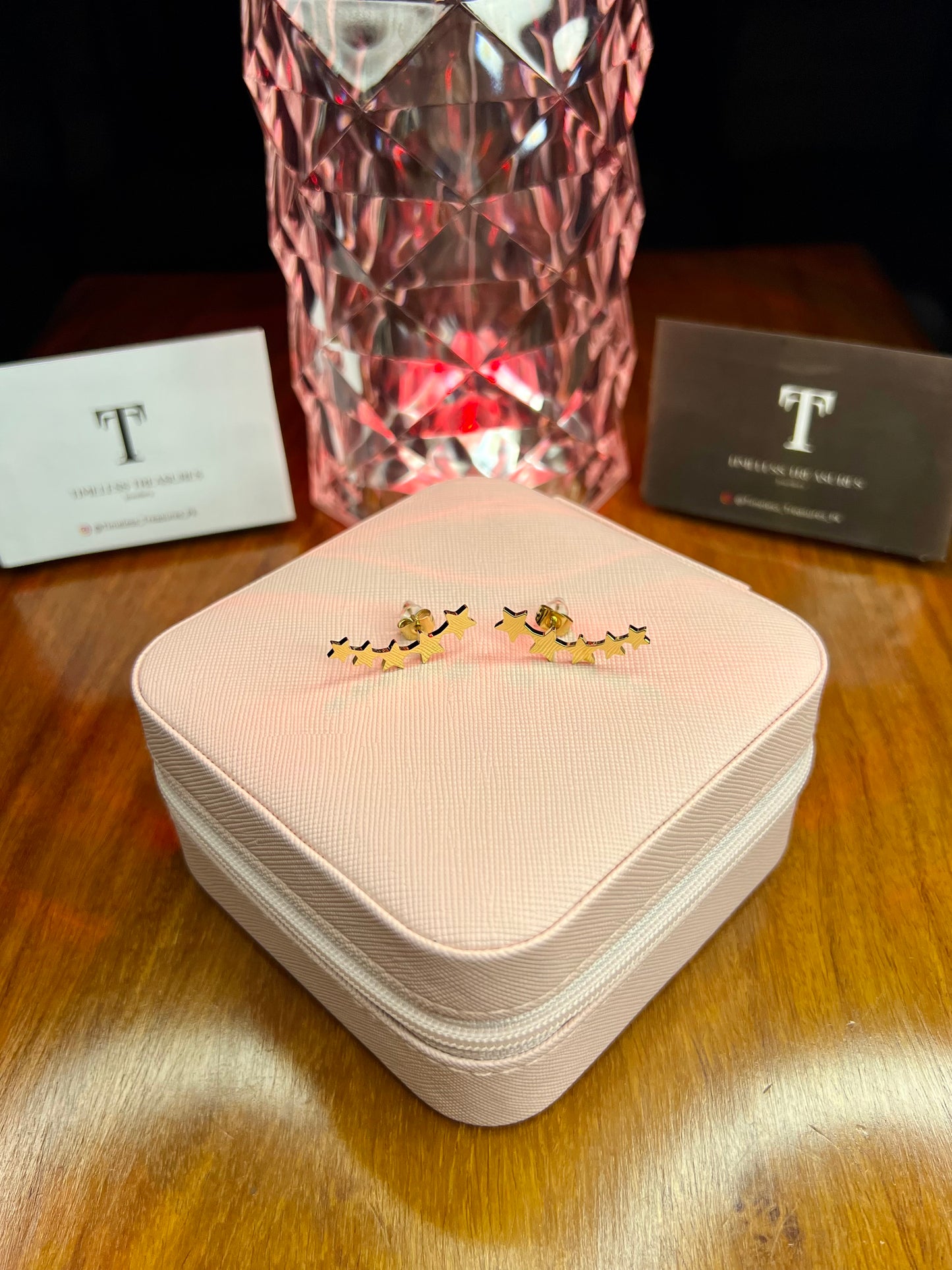 Premium Quality Stainless Steel 18k Star Whole Ear Covering Earring