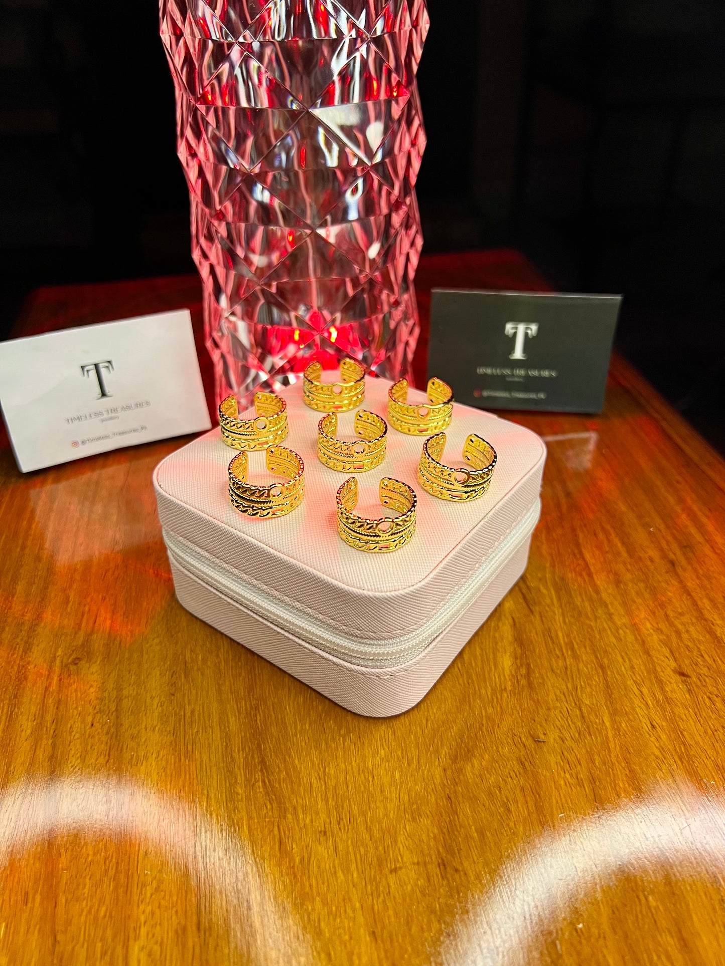 Premium Quality Stainless Steel 18k Lux Heritage Ring