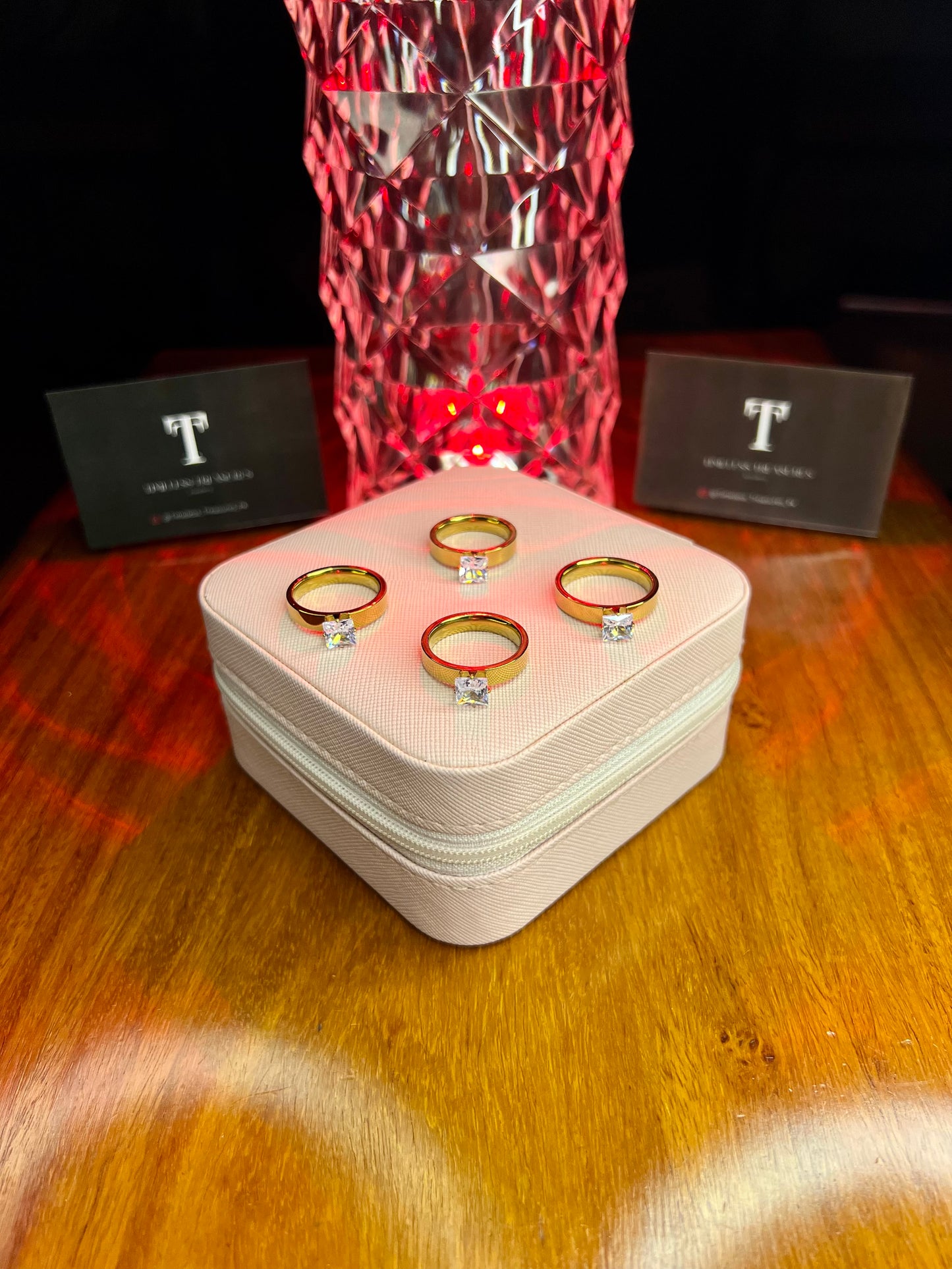 Premium Quality Stainless Steel 18k Nova Luxe Ring